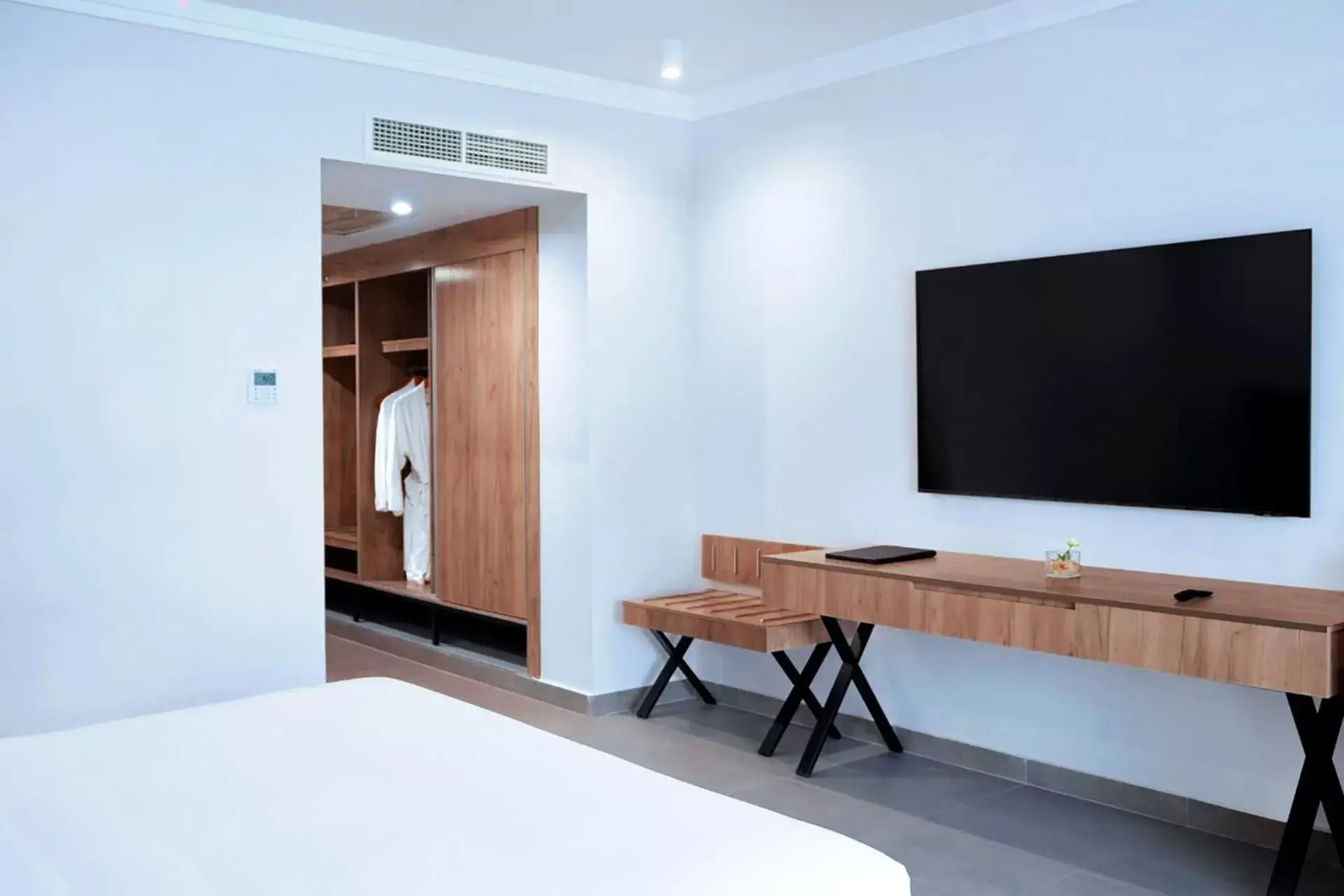 Bedroom, Bed in Pickalbatros Blu Spa Resort - Adults Friendly 16 Years Plus- Ultra All-Inclusive Bedroom, Bed in Pickalbatros Blu Spa Resort - Adults Friendly 16 Years Plus- Ultra All-Inclusive