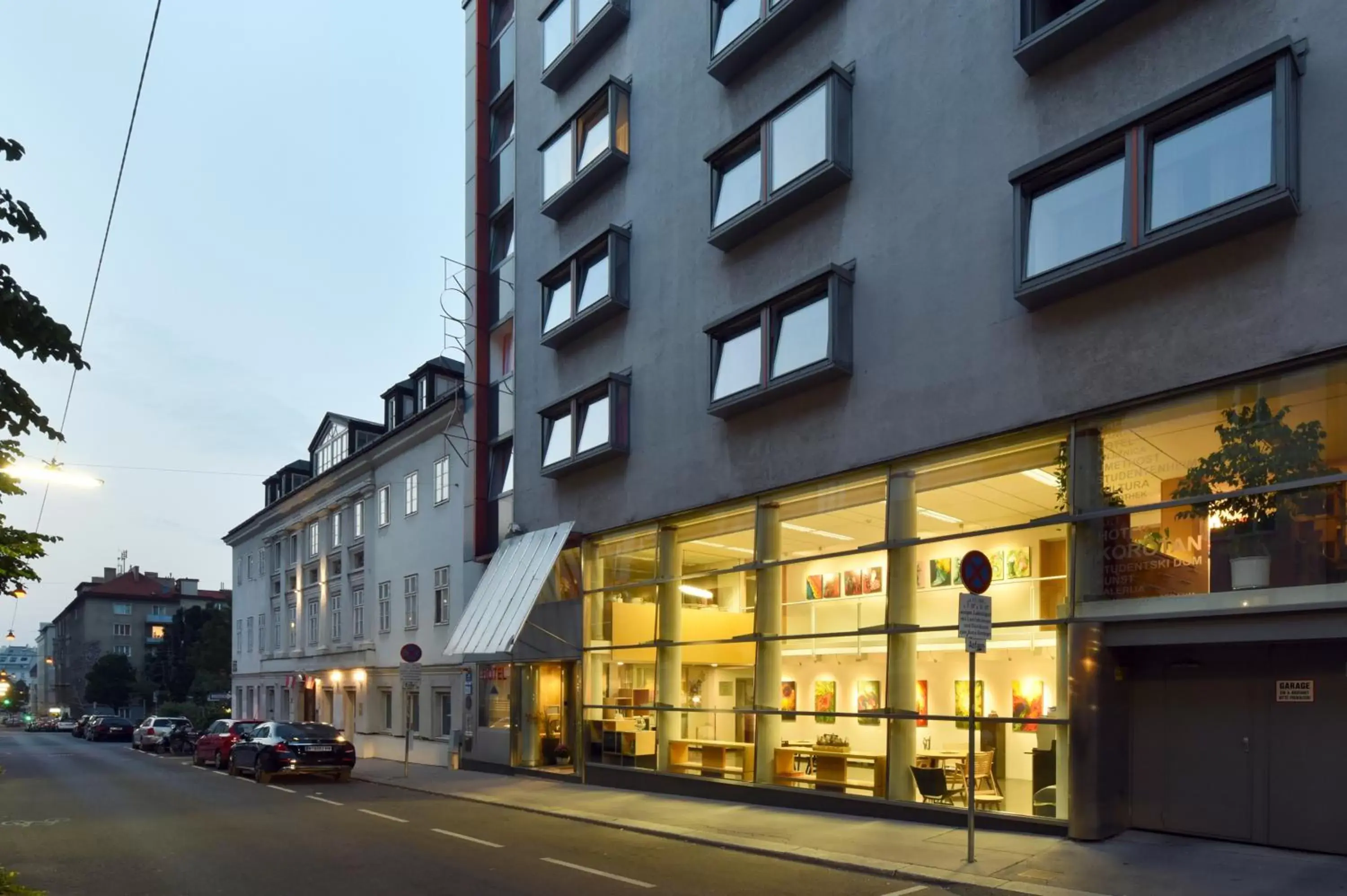 Facade/entrance in Hotel Korotan