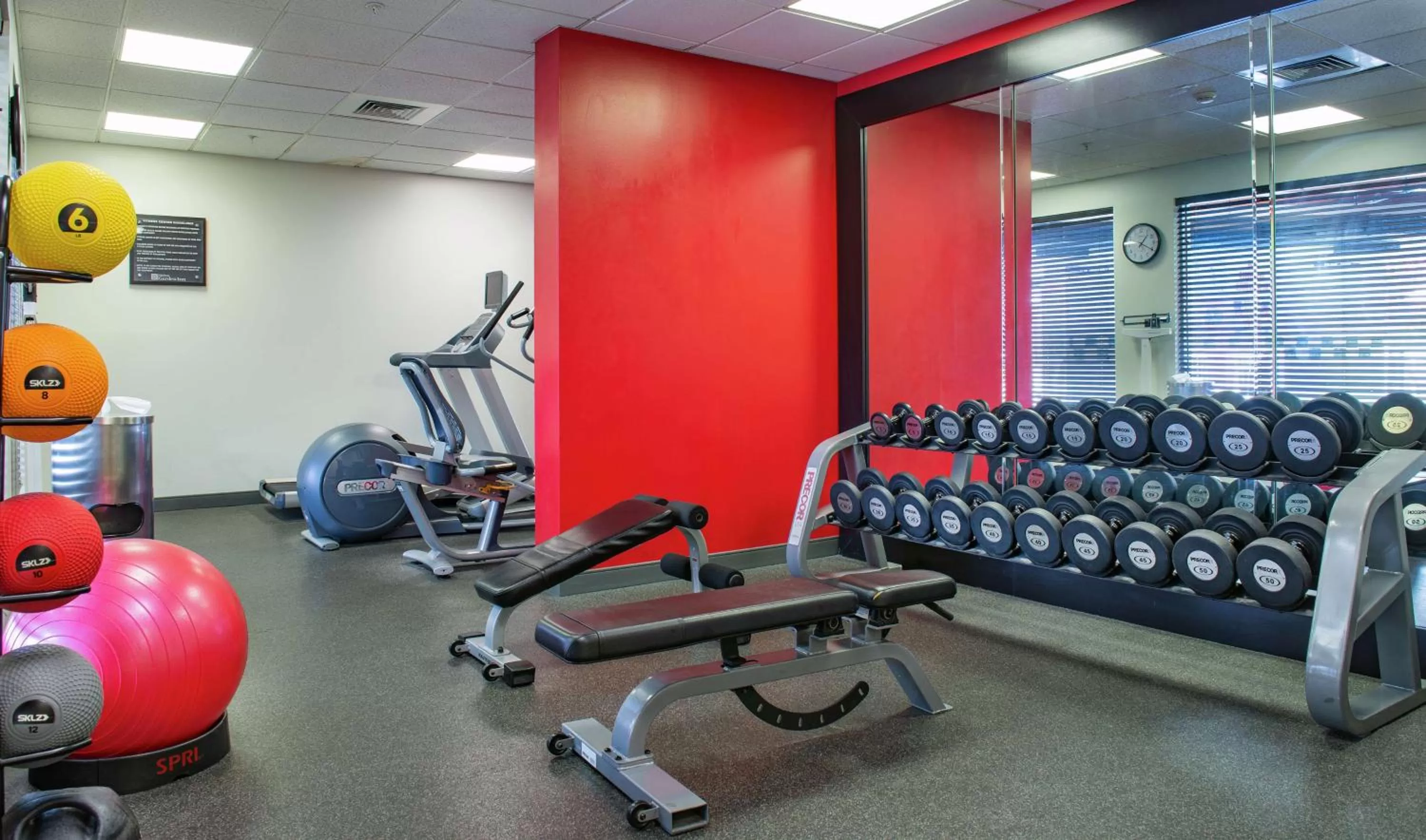 Fitness centre/facilities in Hilton Garden Inn Charlotte Pineville