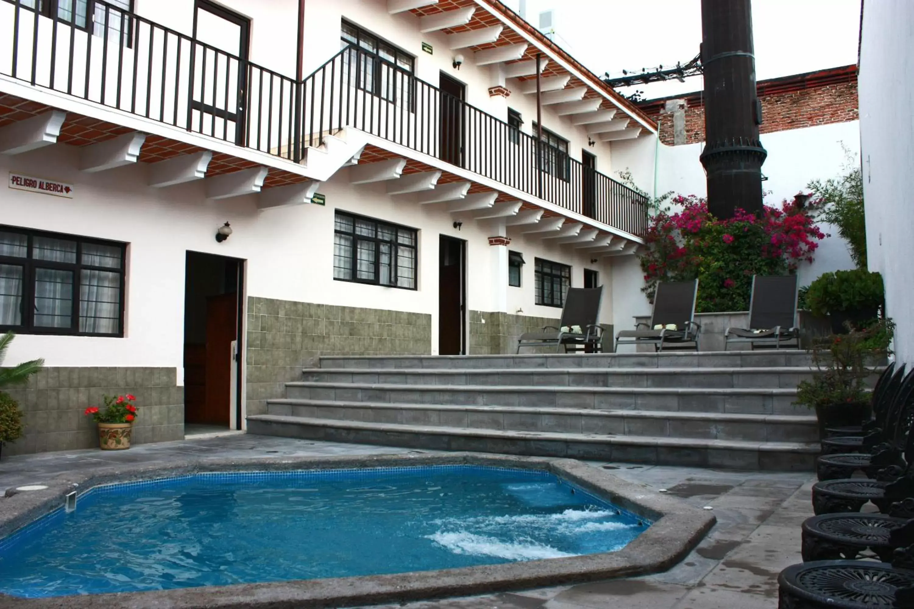 Hot Tub, Swimming Pool in Casa Blanca Tequisquiapan