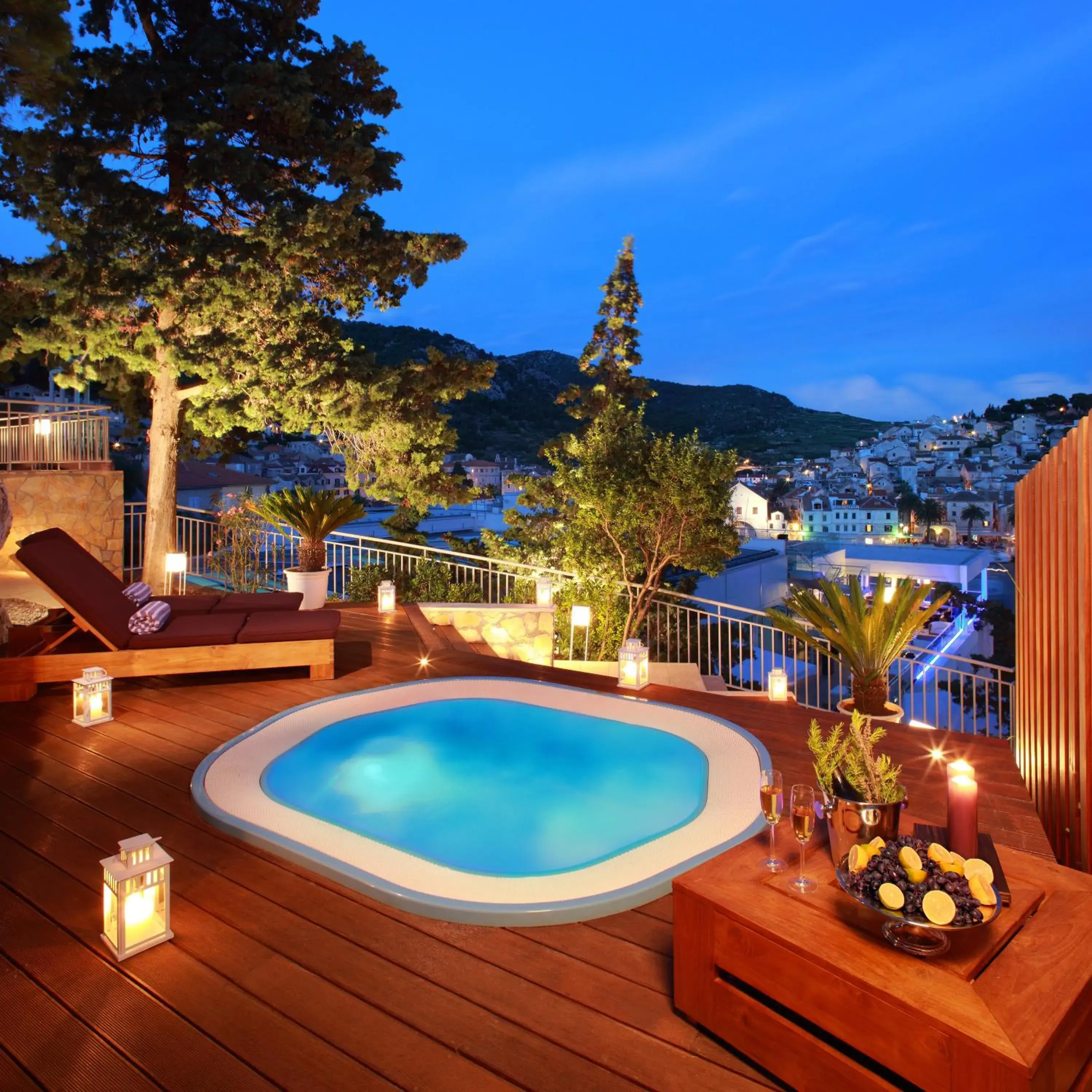 Hot Spring Bath, Swimming Pool in Adriana Hvar Spa Hotel