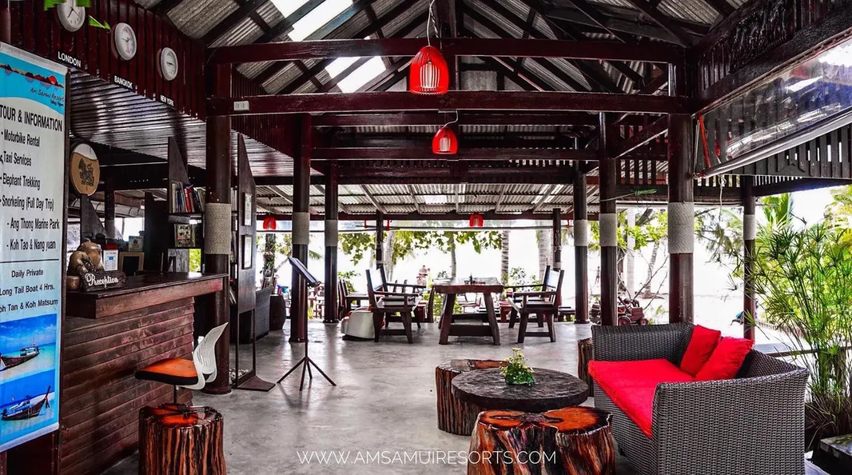 Restaurant/Places to Eat in Am Samui Resort Taling Ngam