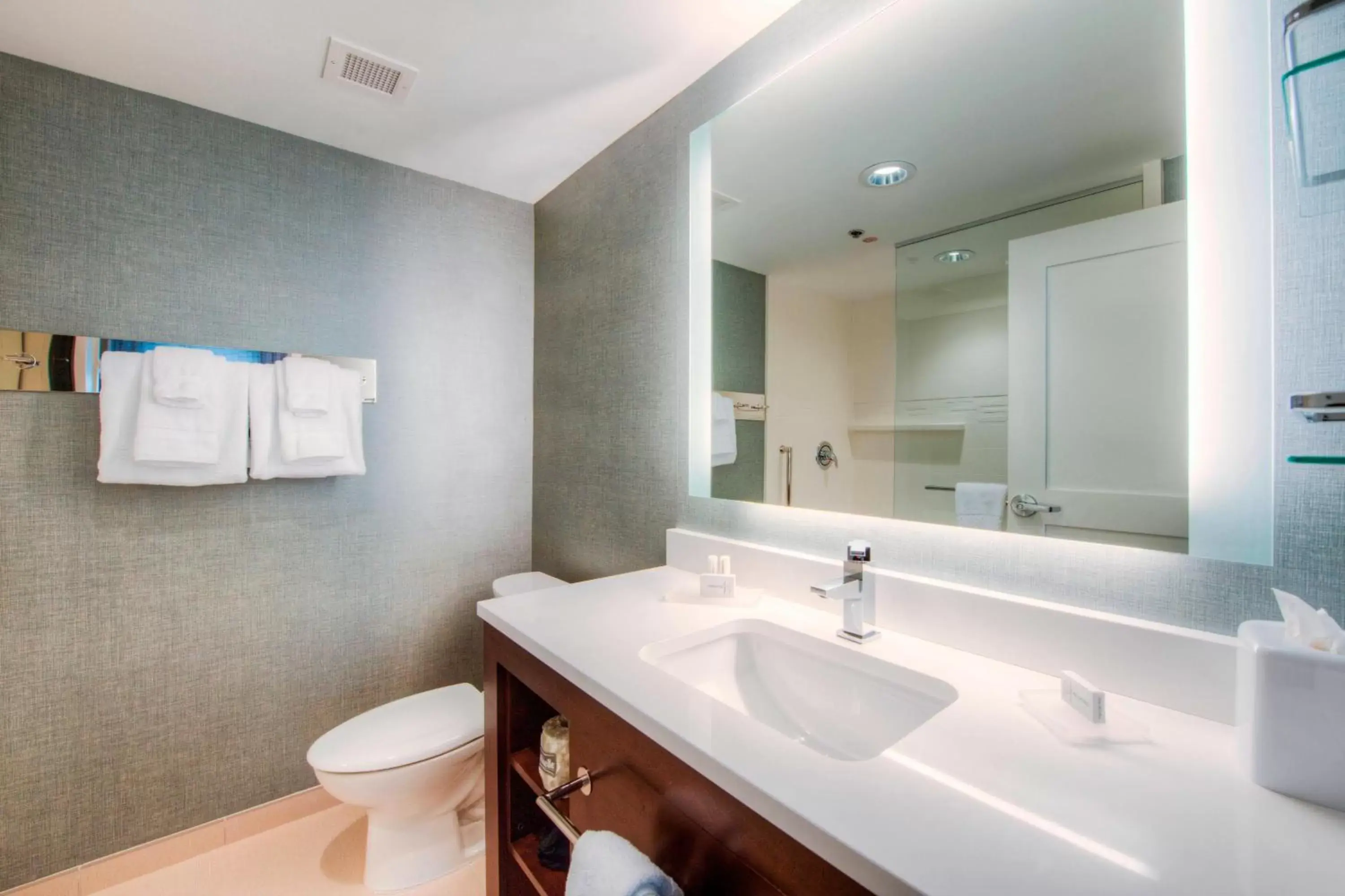 Bathroom in Residence Inn by Marriott Charlotte Airport