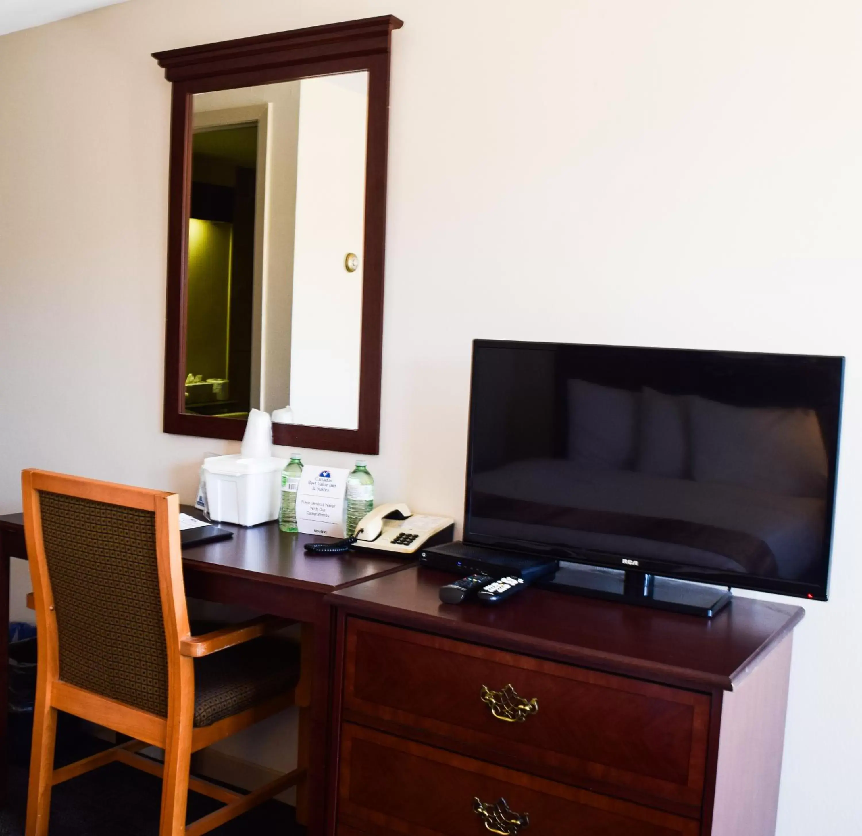 TV/Entertainment Center in Canadas Best Value Inn & Suites-Charlottetown