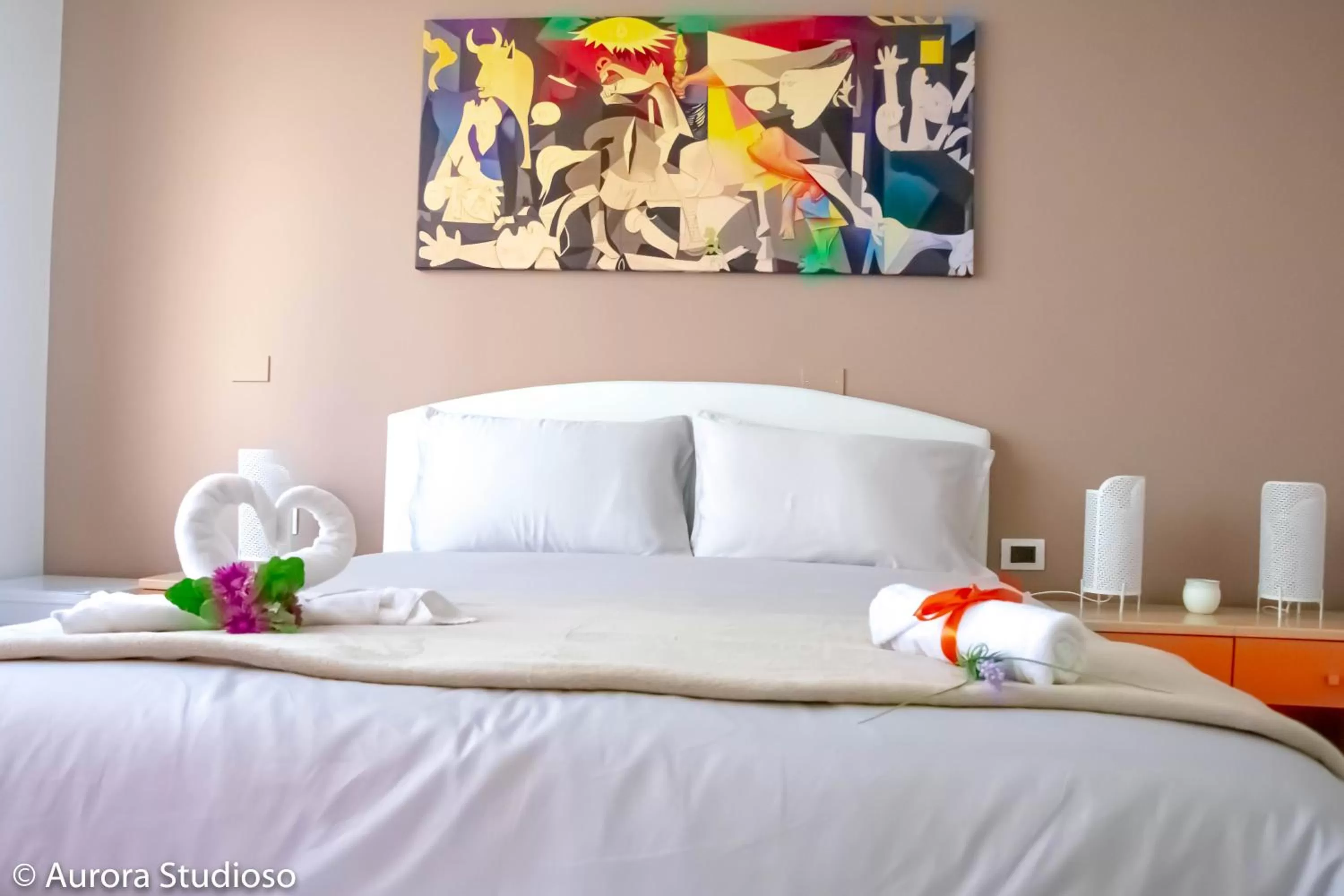 Bed in B&B L'incanto degli Artisti