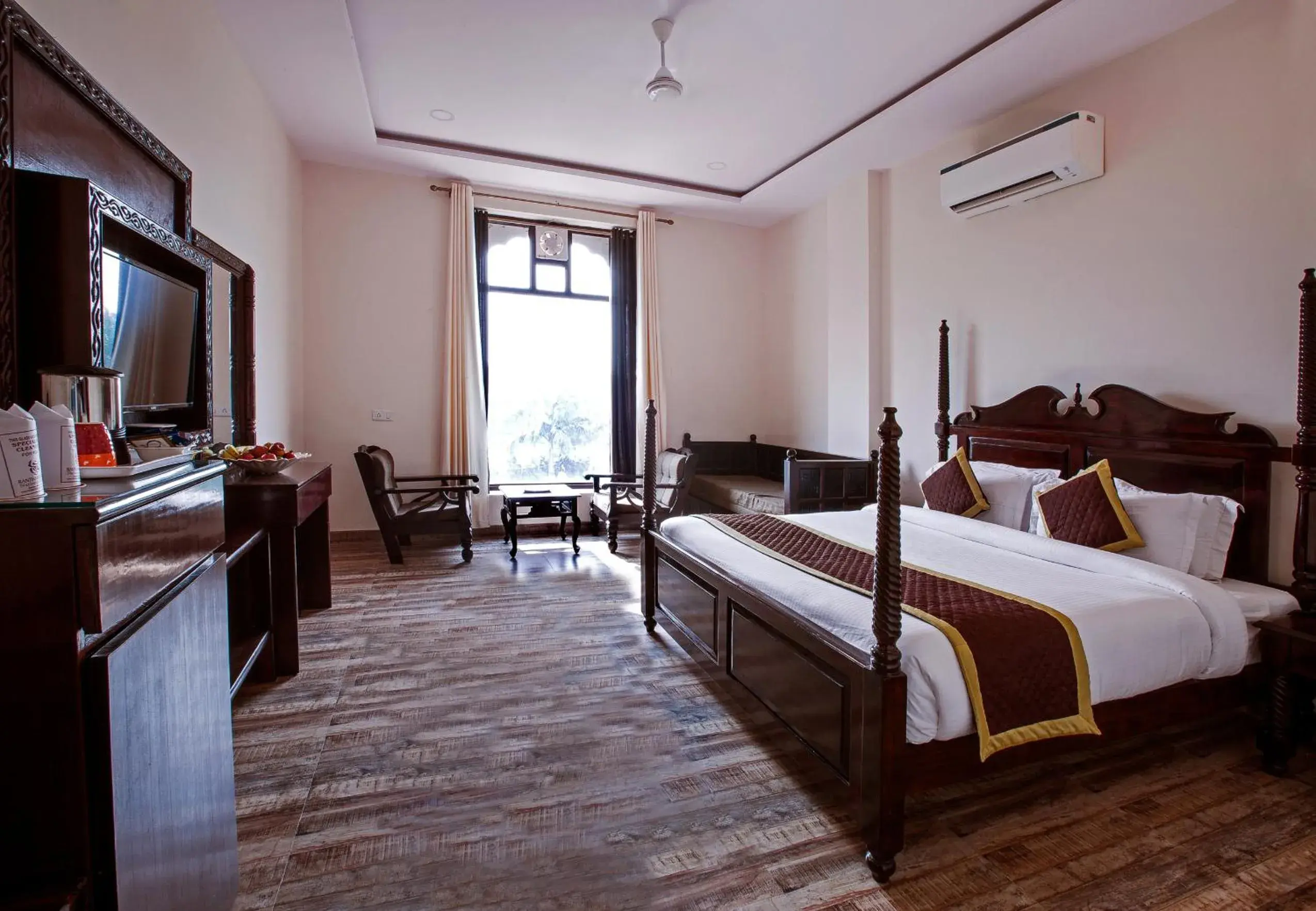 Bedroom in Ranthambhore National Resort