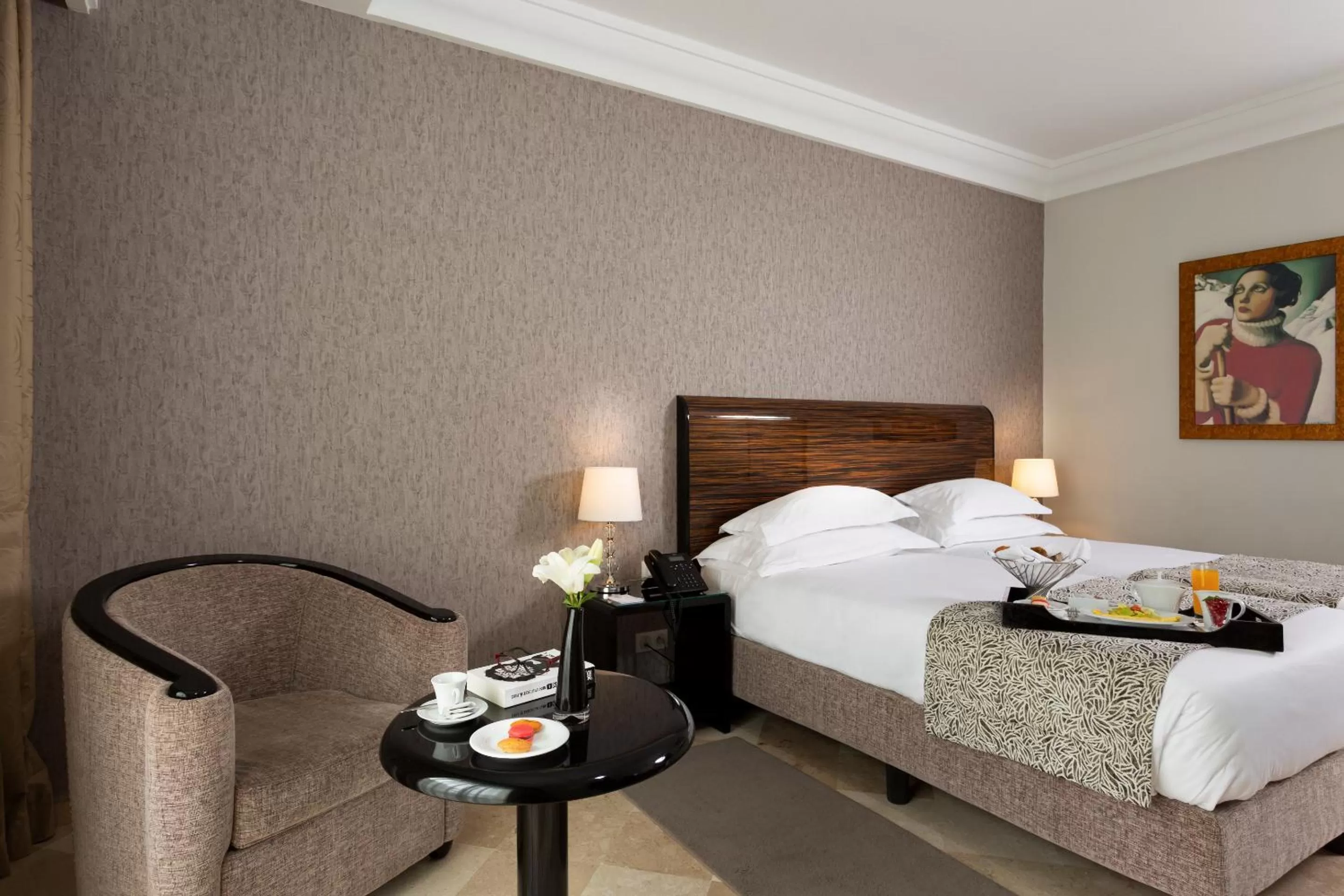 Bed in Occidental Lac Tunis