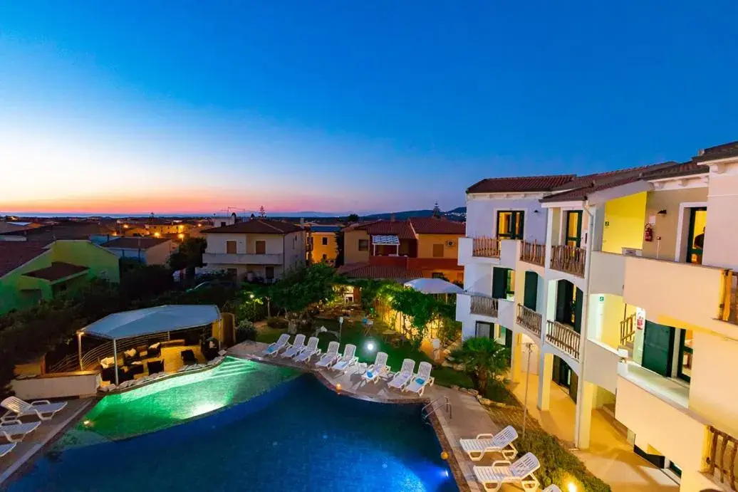 Pool View in Hotel Ariadimari