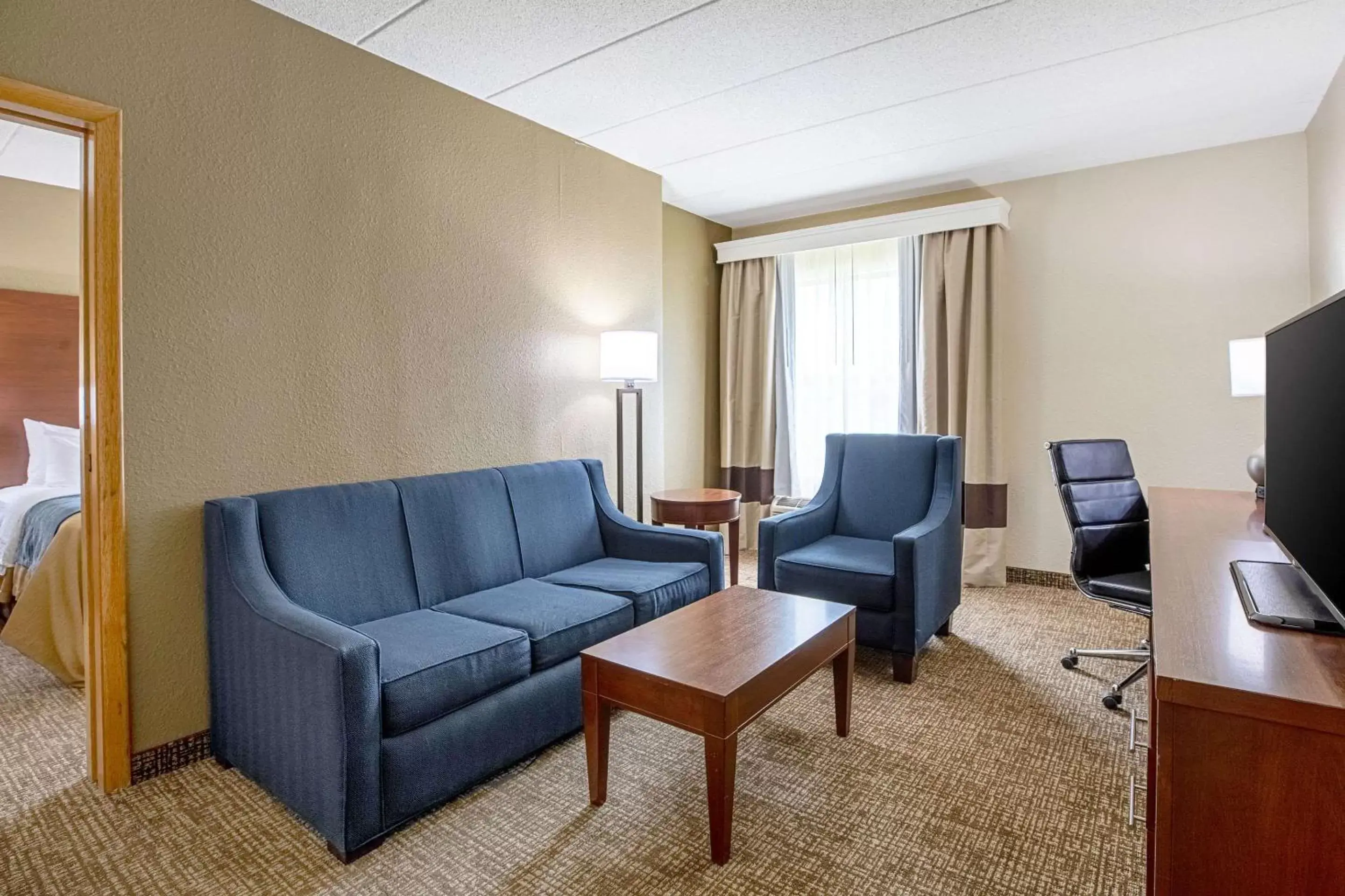 Photo of the whole room, Seating Area in Comfort Inn Indianapolis North - Carmel