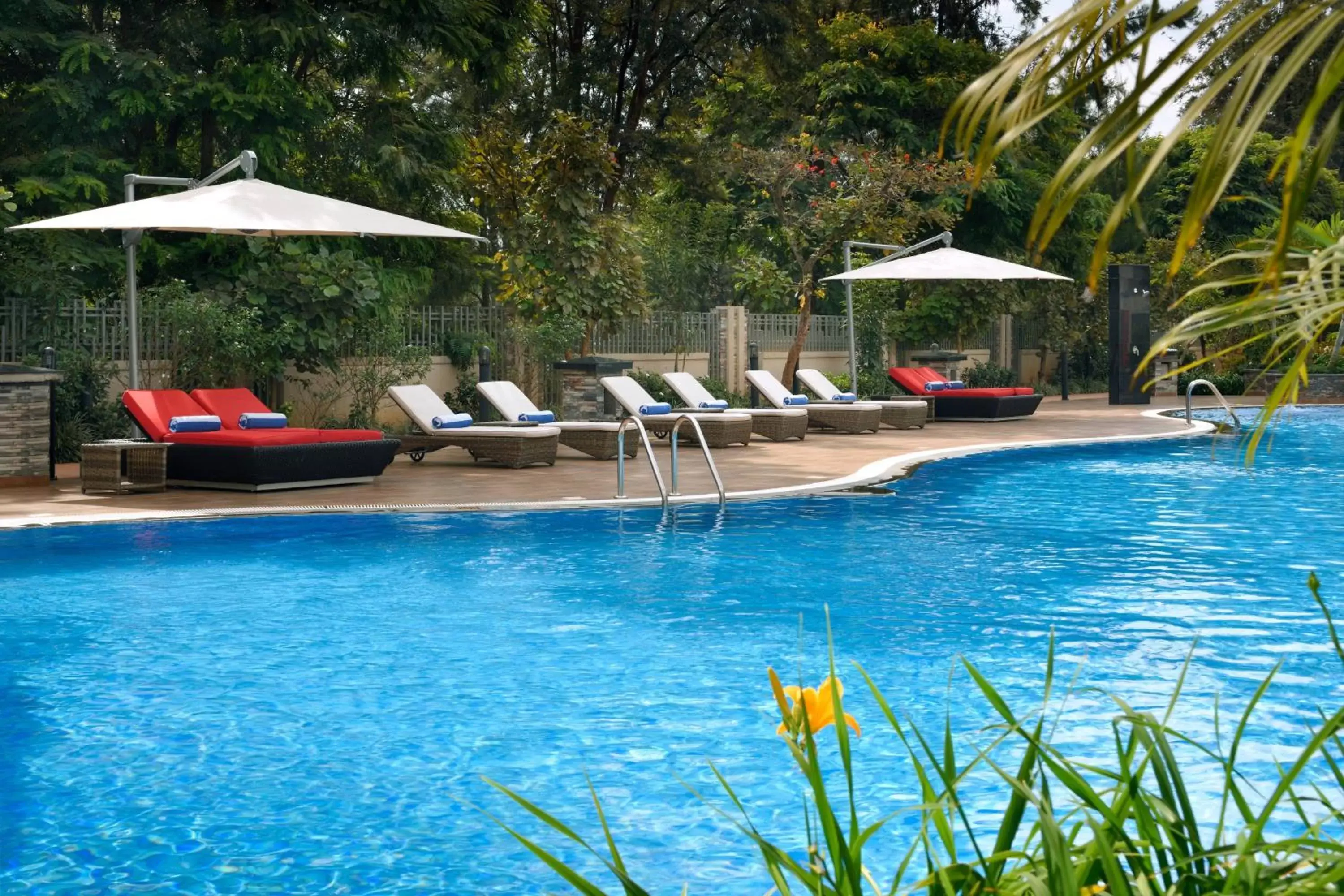 Swimming Pool in Kigali Marriott Hotel