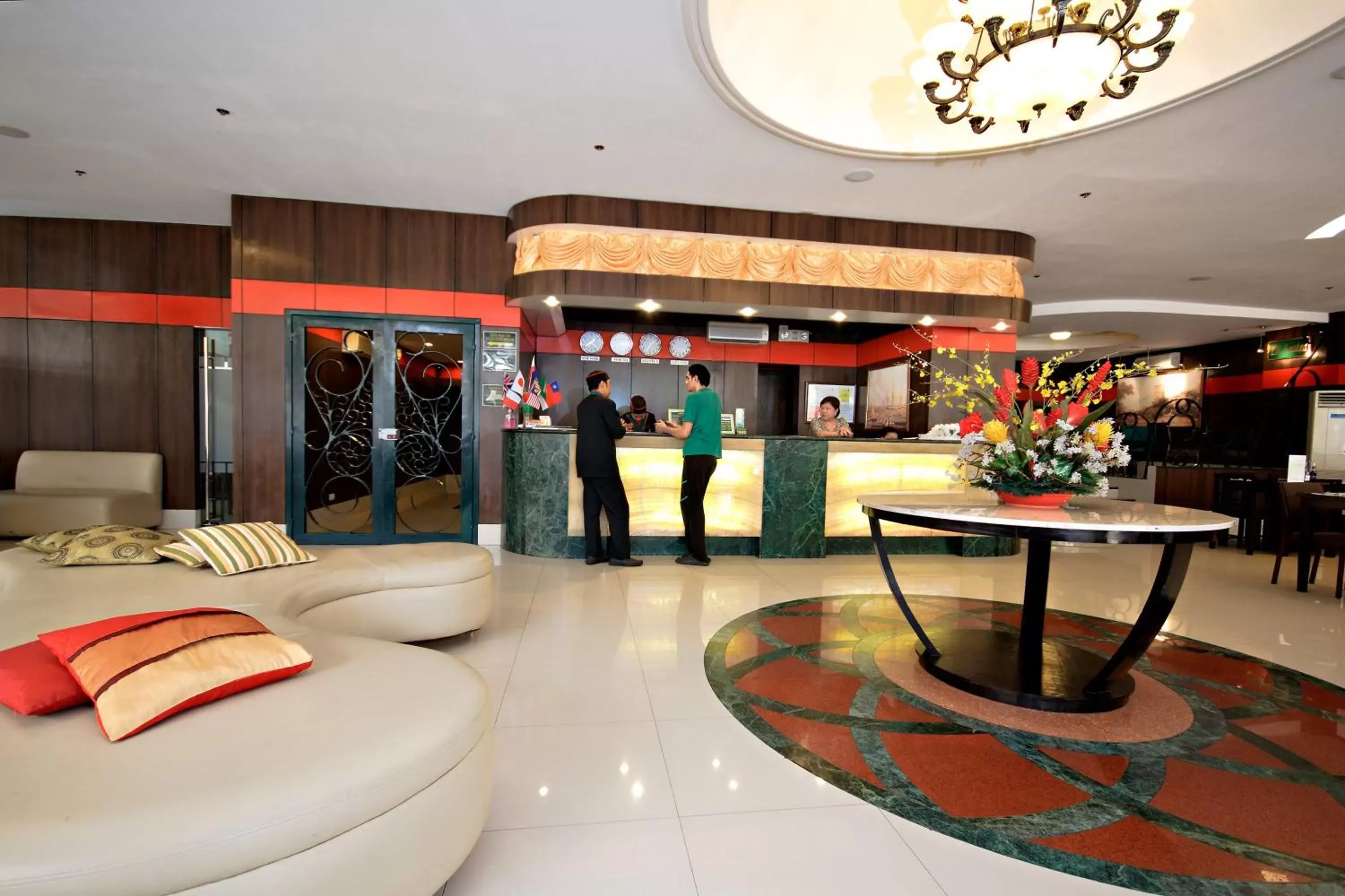 Lobby or reception, Lobby/Reception in Eurotel Makati