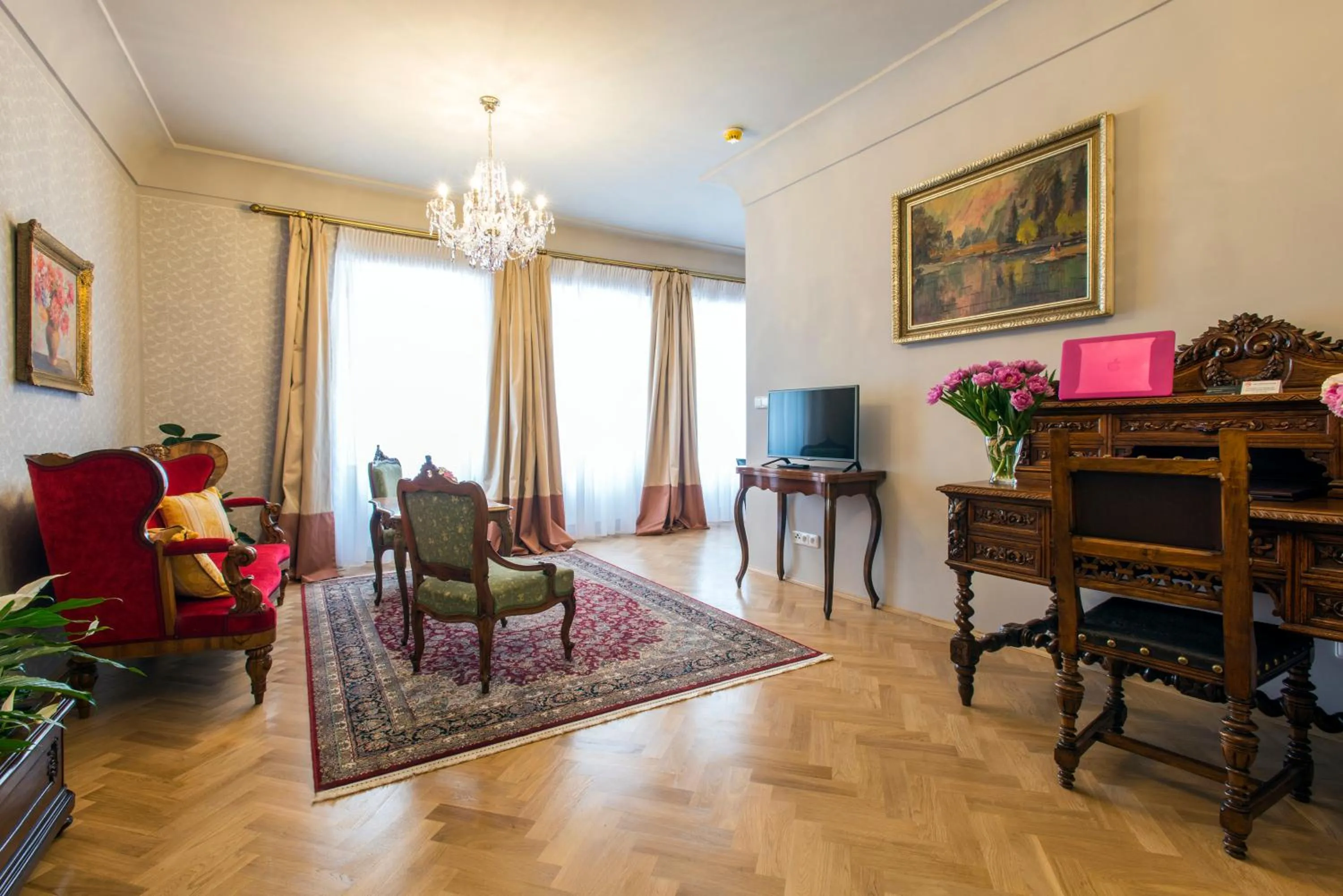 Living room in Boutique Hotel Constans