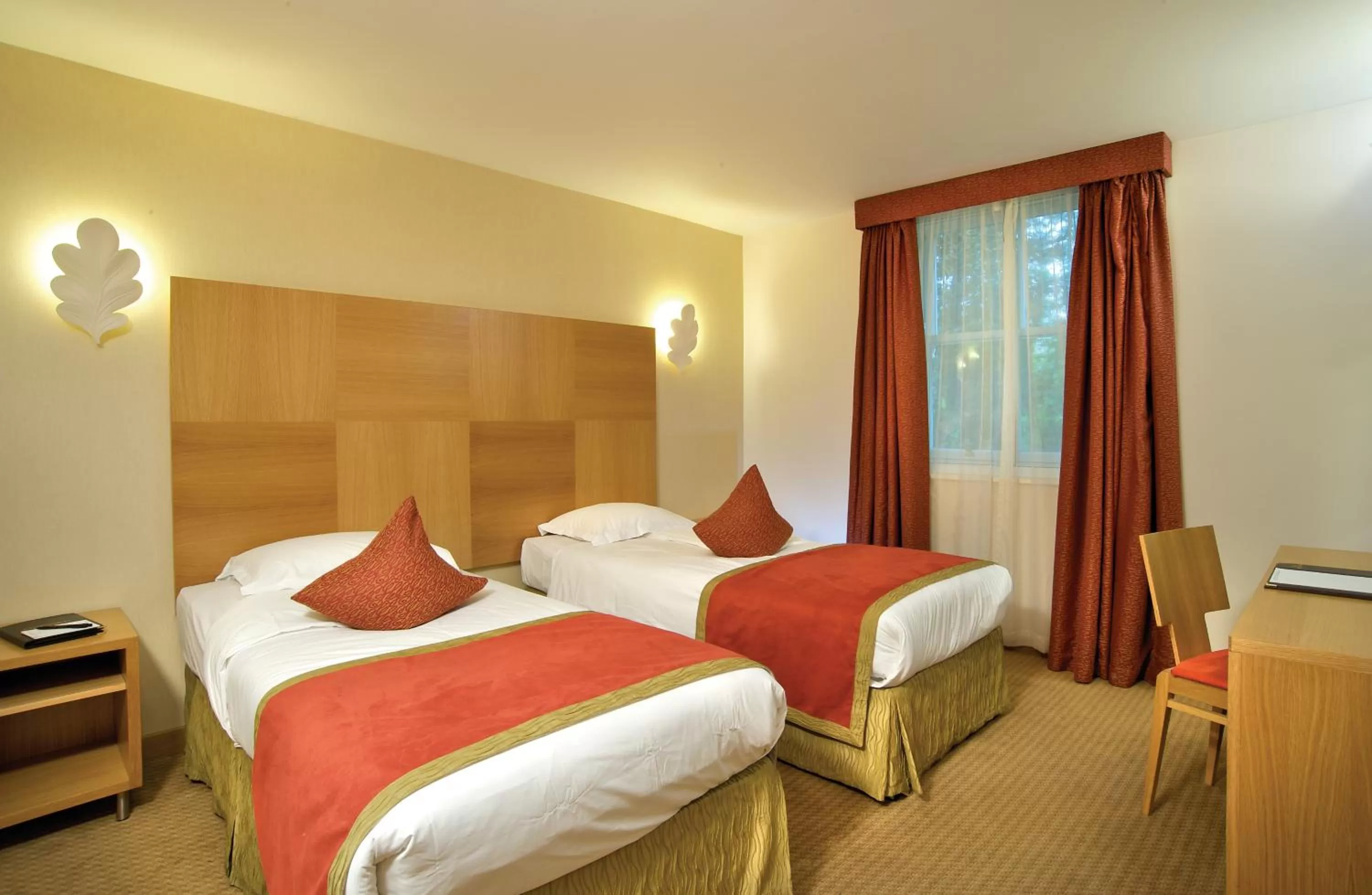 Bed in The Pinewood Hotel