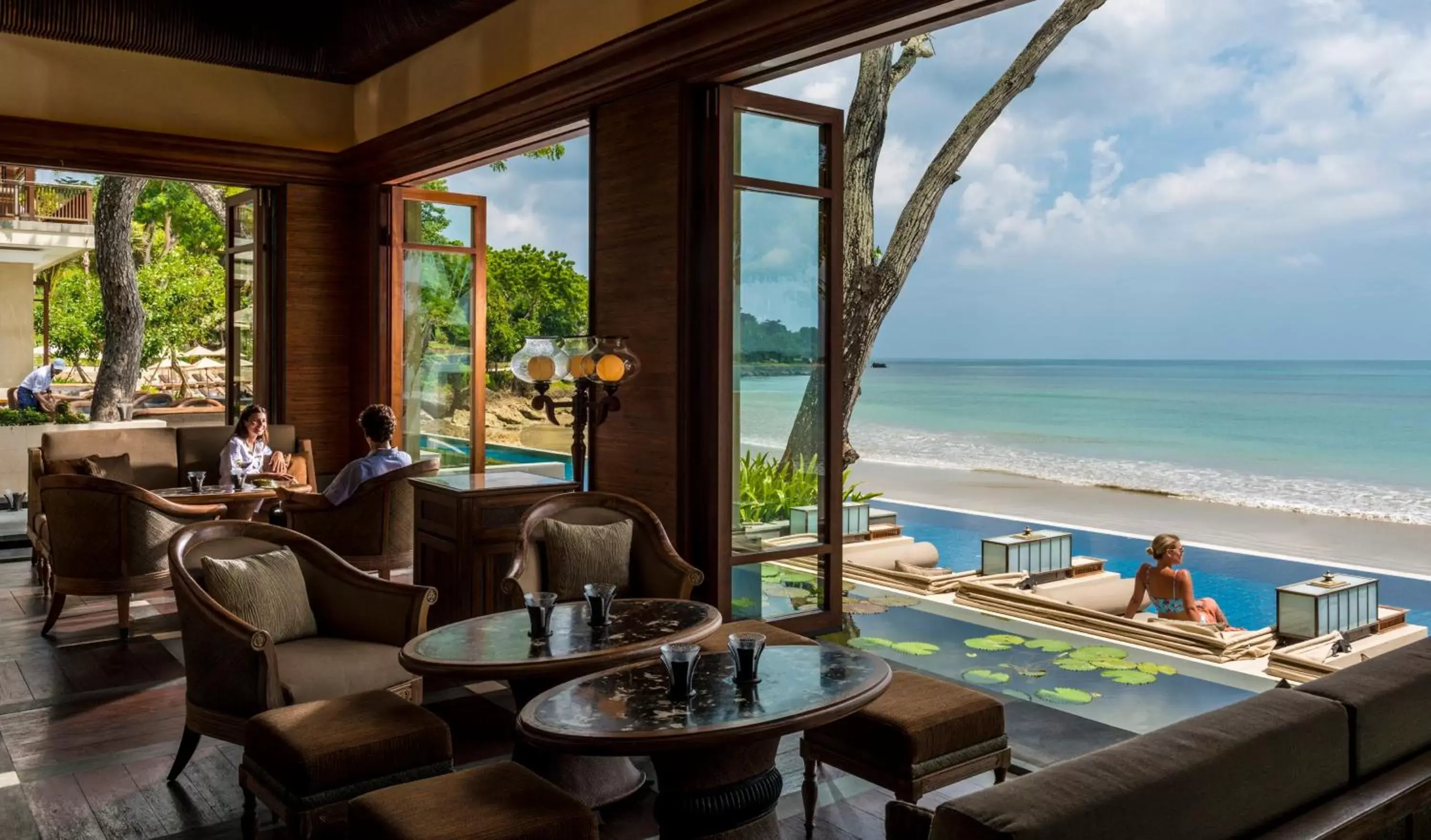 Restaurant/places to eat in Four Seasons Resort Bali at Jimbaran Bay