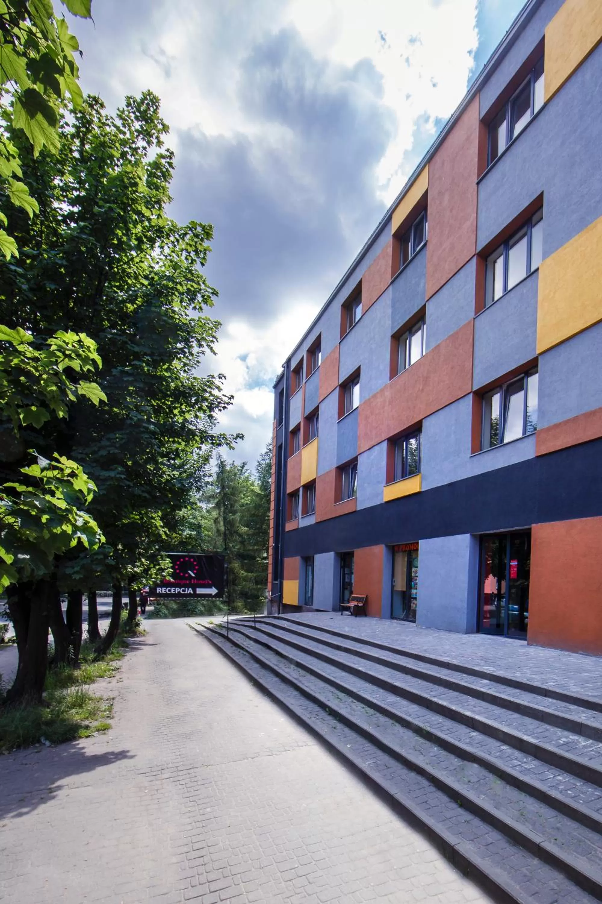 Facade/entrance in Boutique Hotel's Bytom