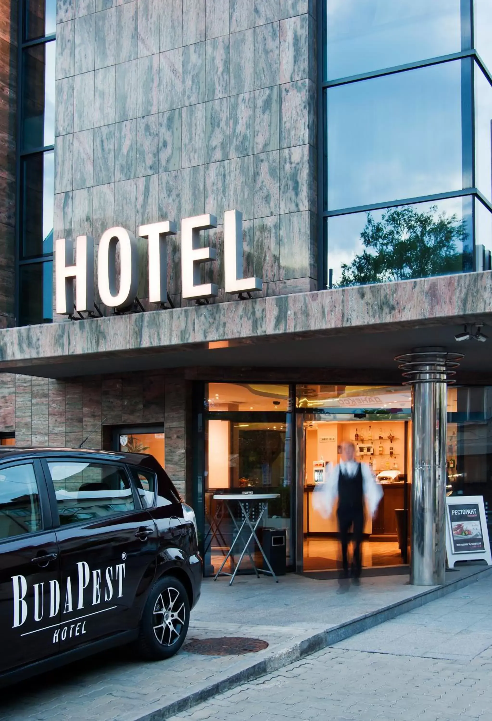 Facade/entrance, Property Logo/Sign in Budapest Hotel