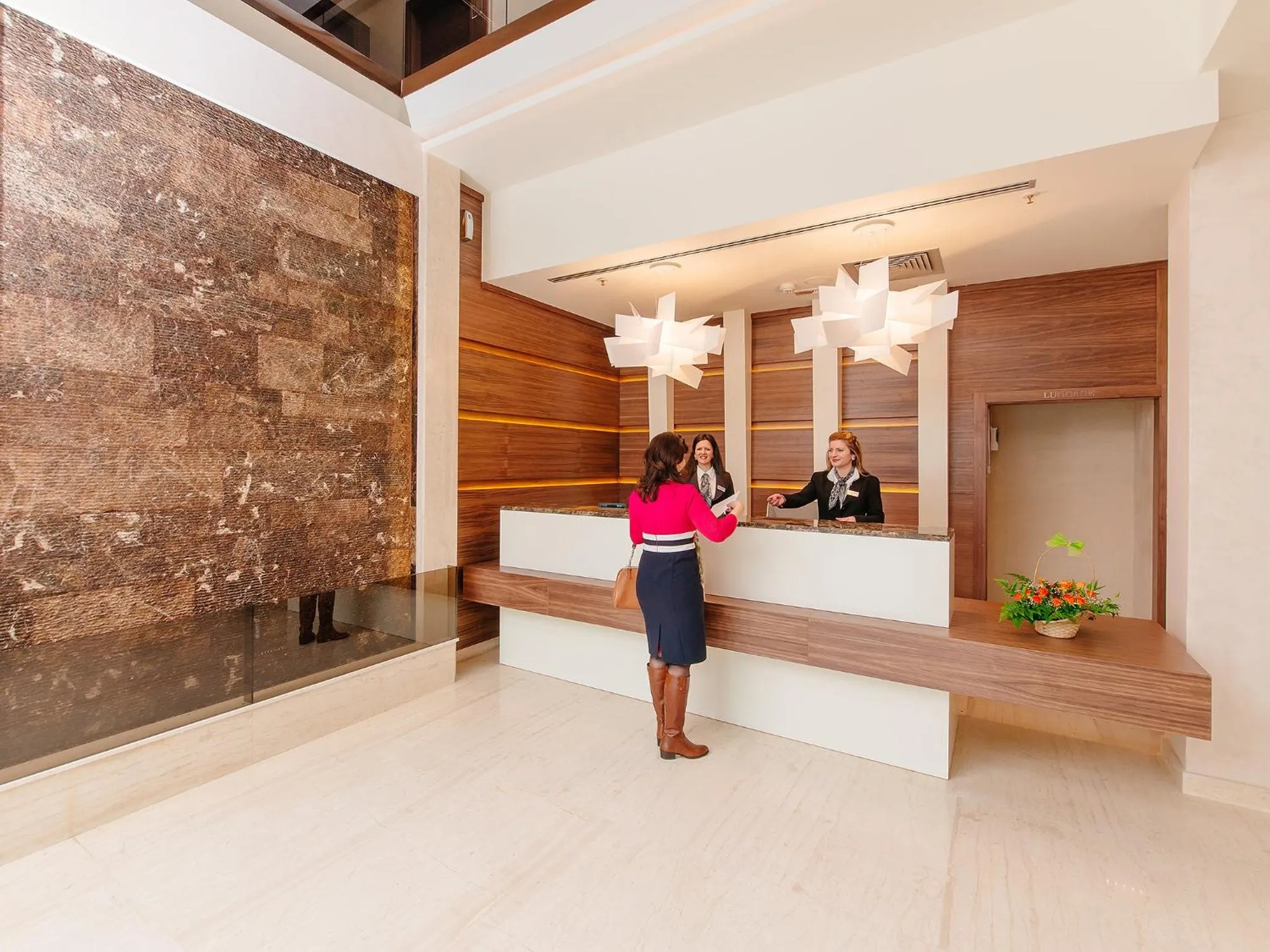Lobby or reception in Hotel New Star