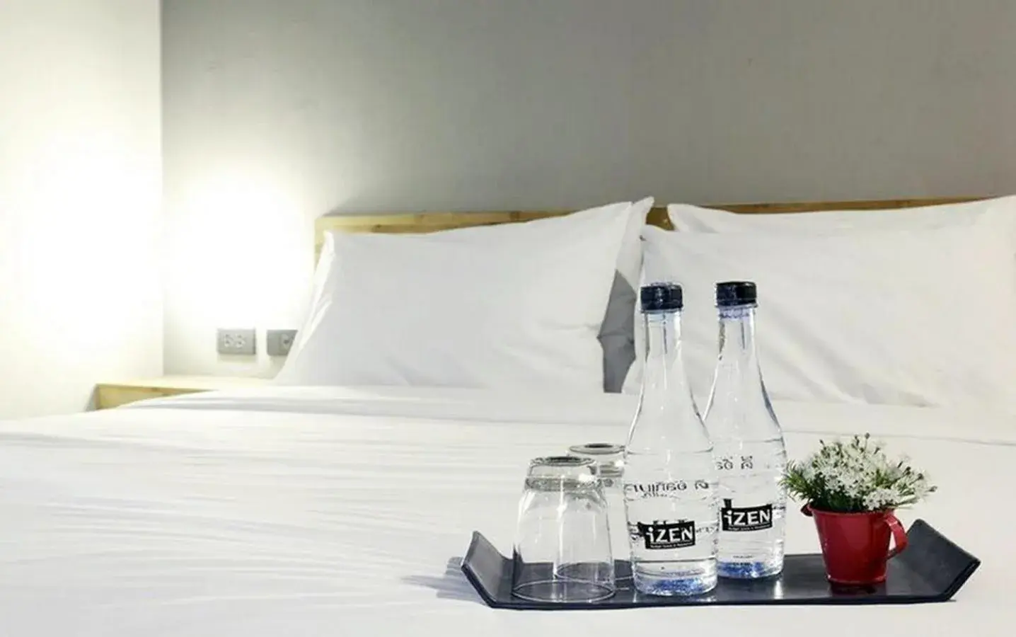 Bed in Izen Plus Budget Hotel & Residence Bed in Izen Plus Budget Hotel & Residence