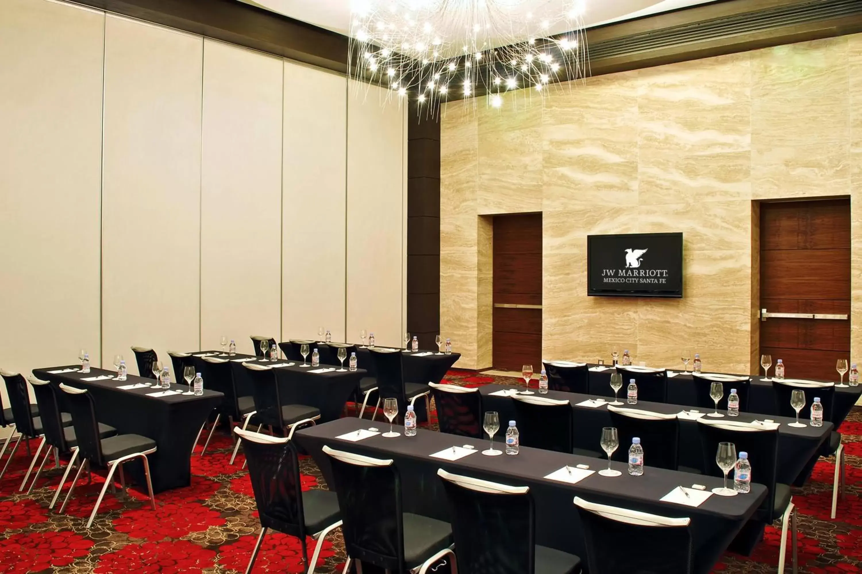 Meeting/conference room, Restaurant/Places to Eat in JW Marriott Hotel Mexico City Santa Fe