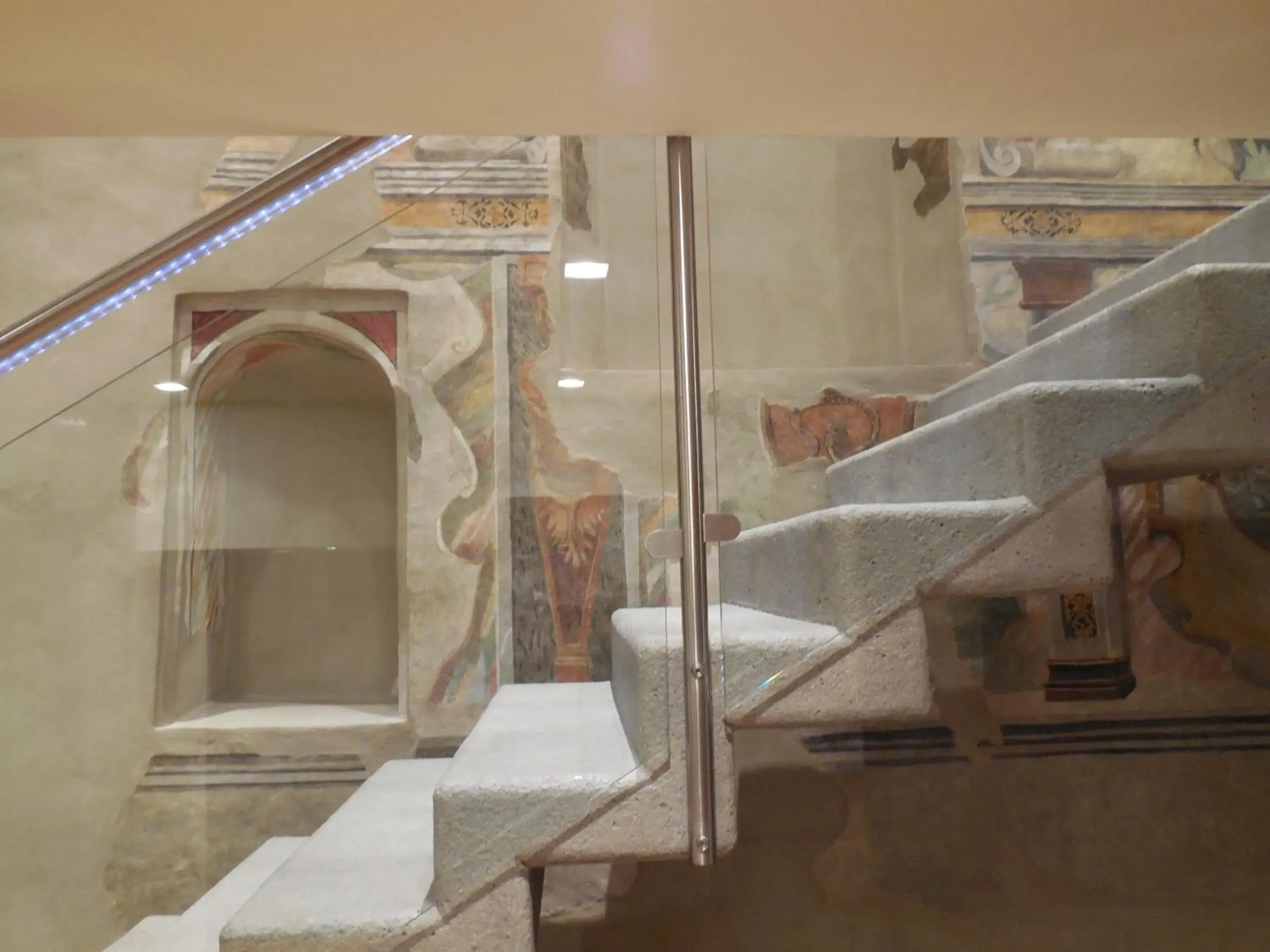 Decorative detail, Bathroom in Palazzo Ai Capitani