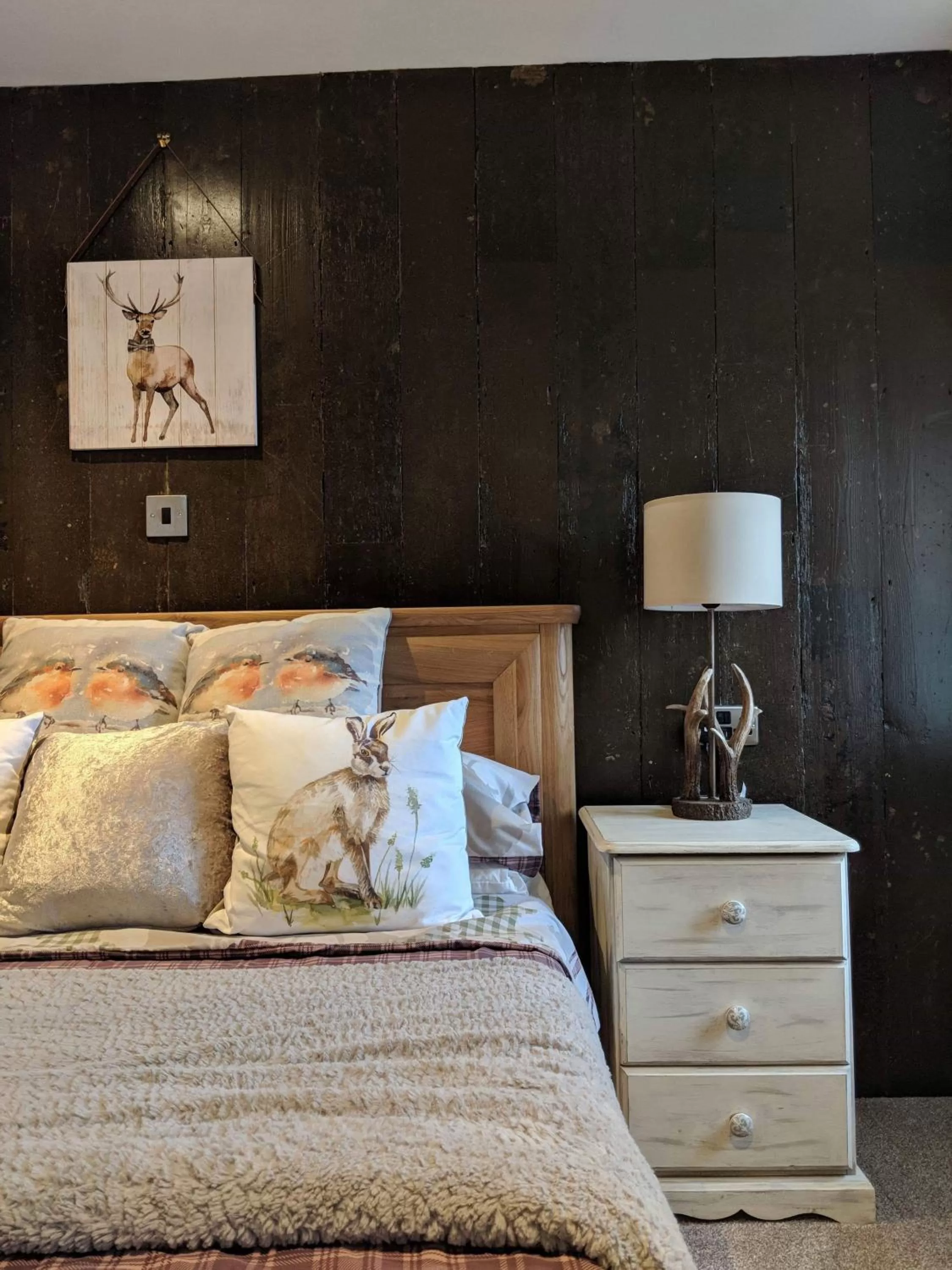 Bed in Lodbourne Farmhouse B&B