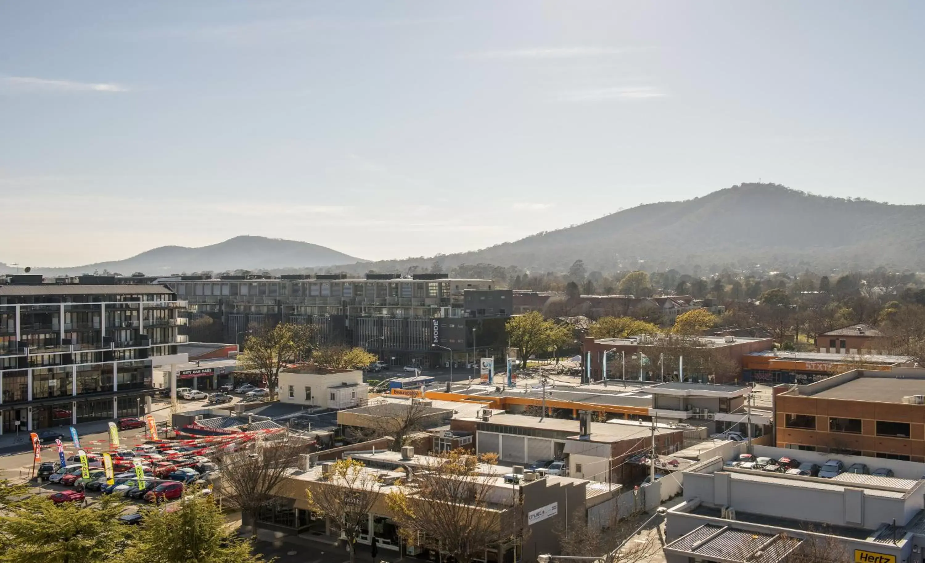 Bird's eye view in Mantra on Northbourne