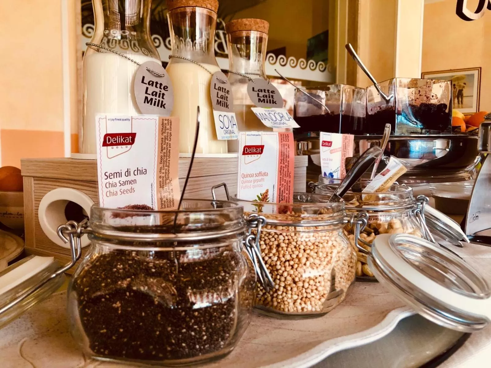 Continental breakfast in Hotel Bellavista