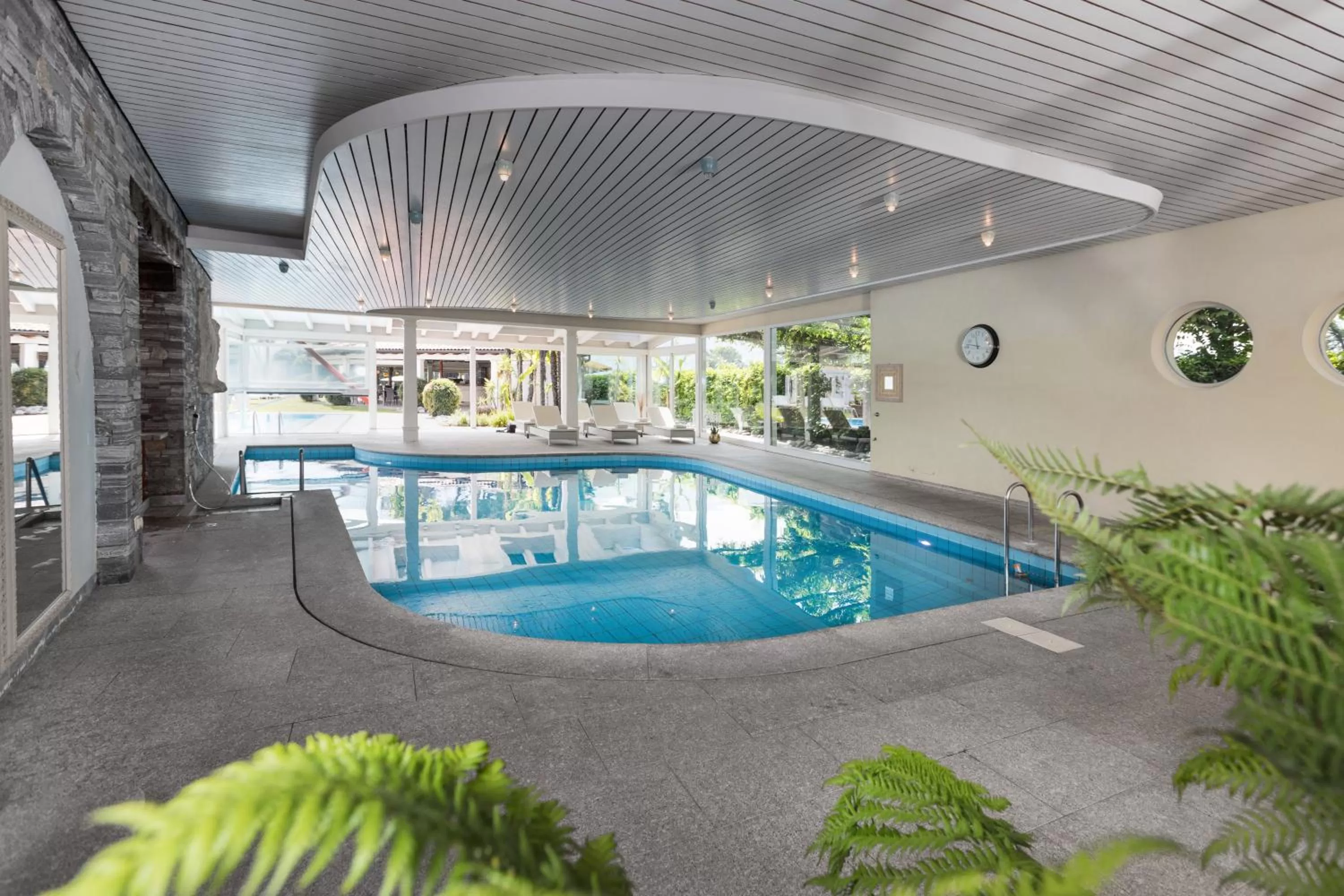 Swimming pool in Parkhotel Delta, Wellbeing Resort