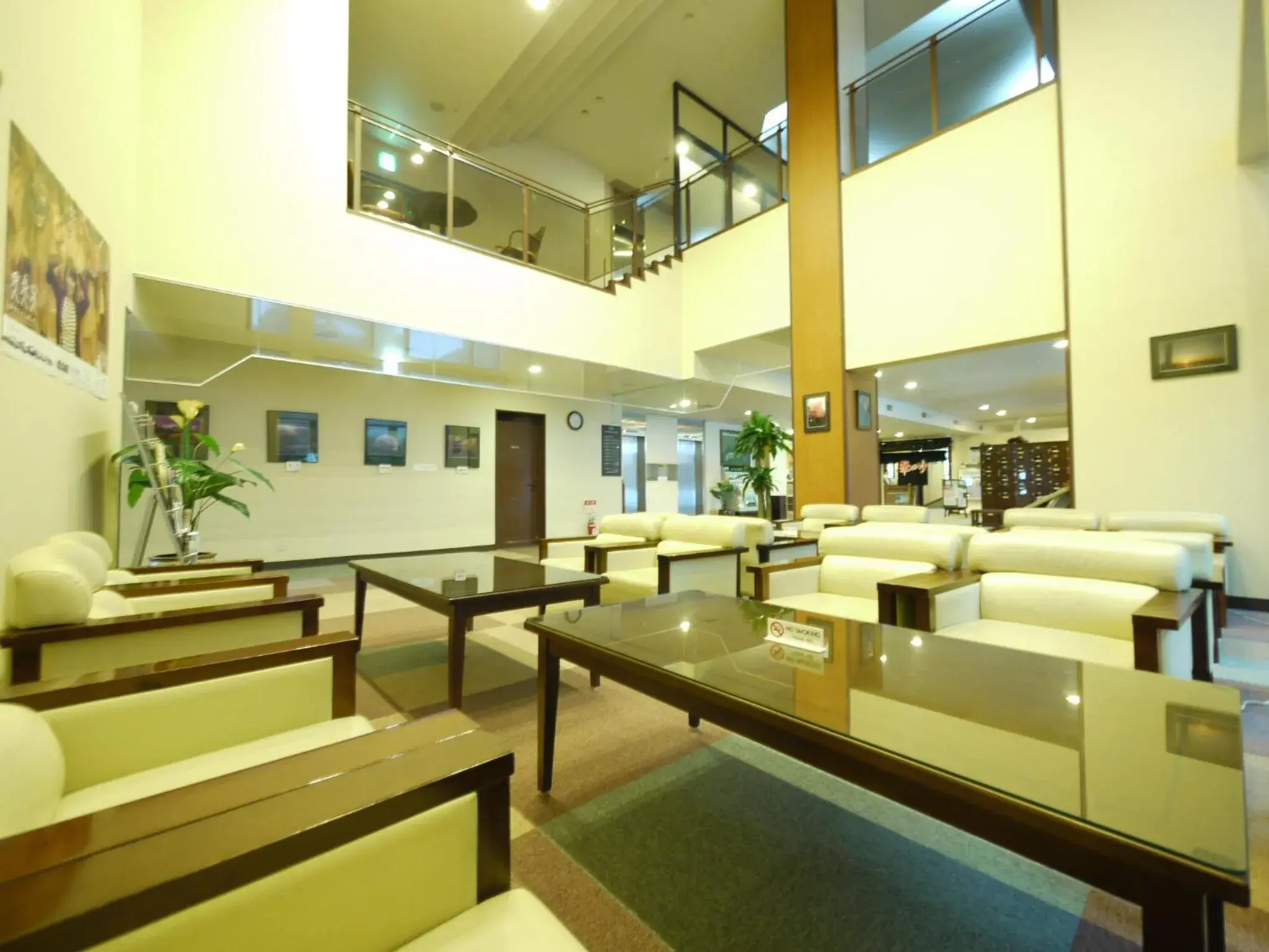Lobby or reception, Lounge/Bar in Route Inn Grantia Akita Spa Resort