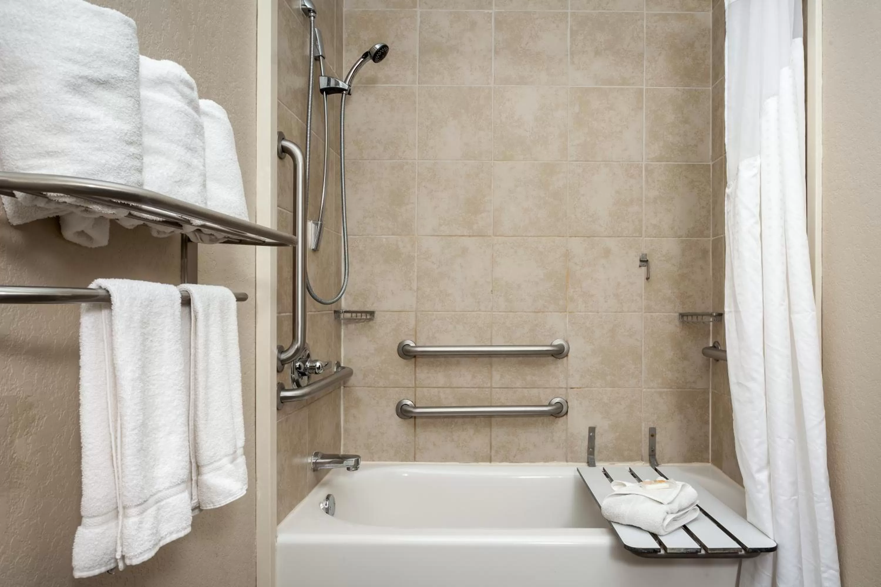 Bathroom in Holiday Inn San Antonio Northwest- SeaWorld Area by IHG