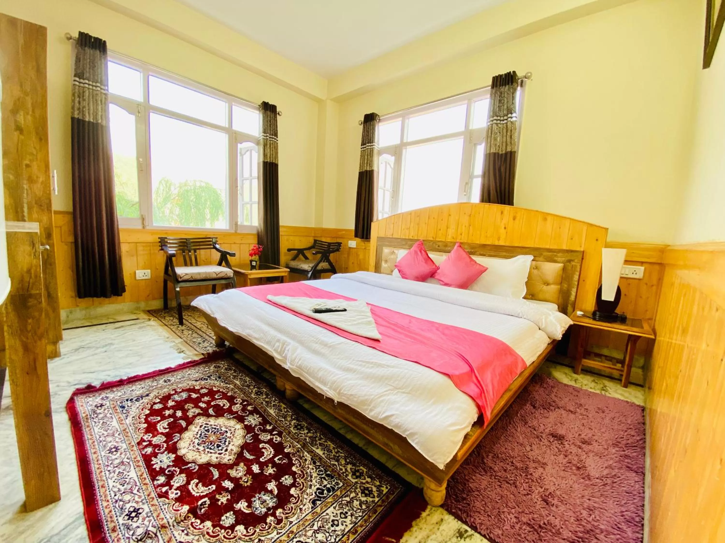 Bed in Sai Cottage Shimla