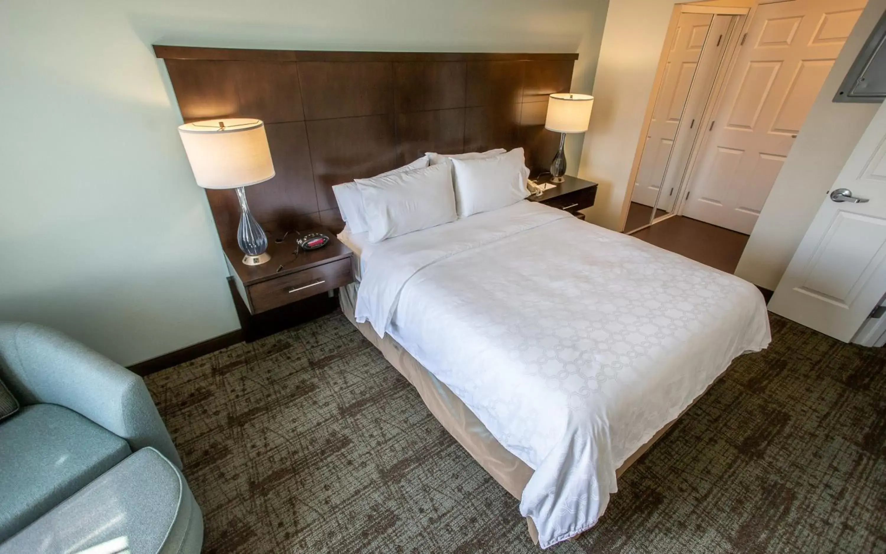 Photo of the whole room, Bed in Staybridge Suites Silicon Valley - Milpitas, an IHG Hotel