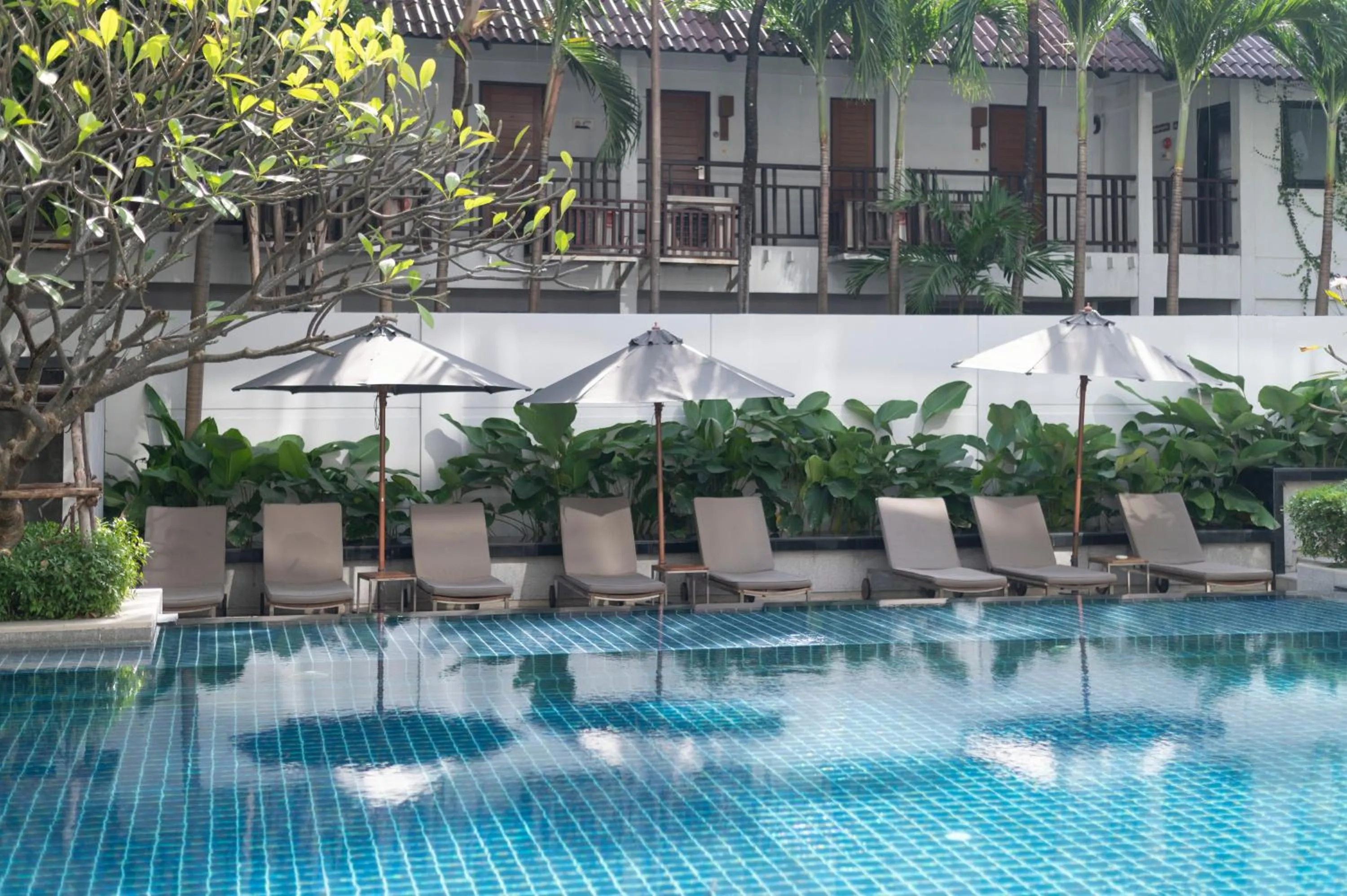 Swimming pool in Woodlands Suites Serviced Residences