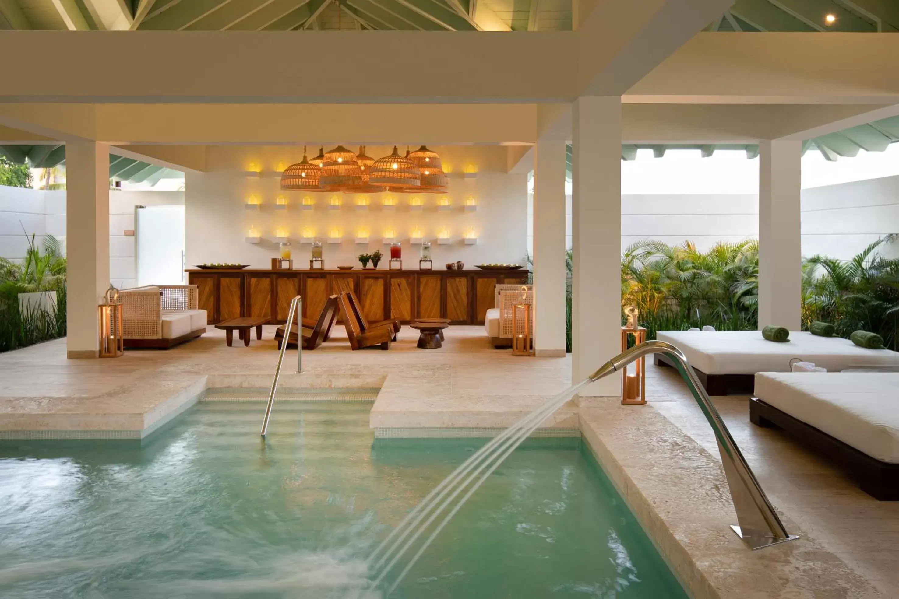 Hot Spring Bath in Meliá Punta Cana Beach Wellness Inclusive - Adults only