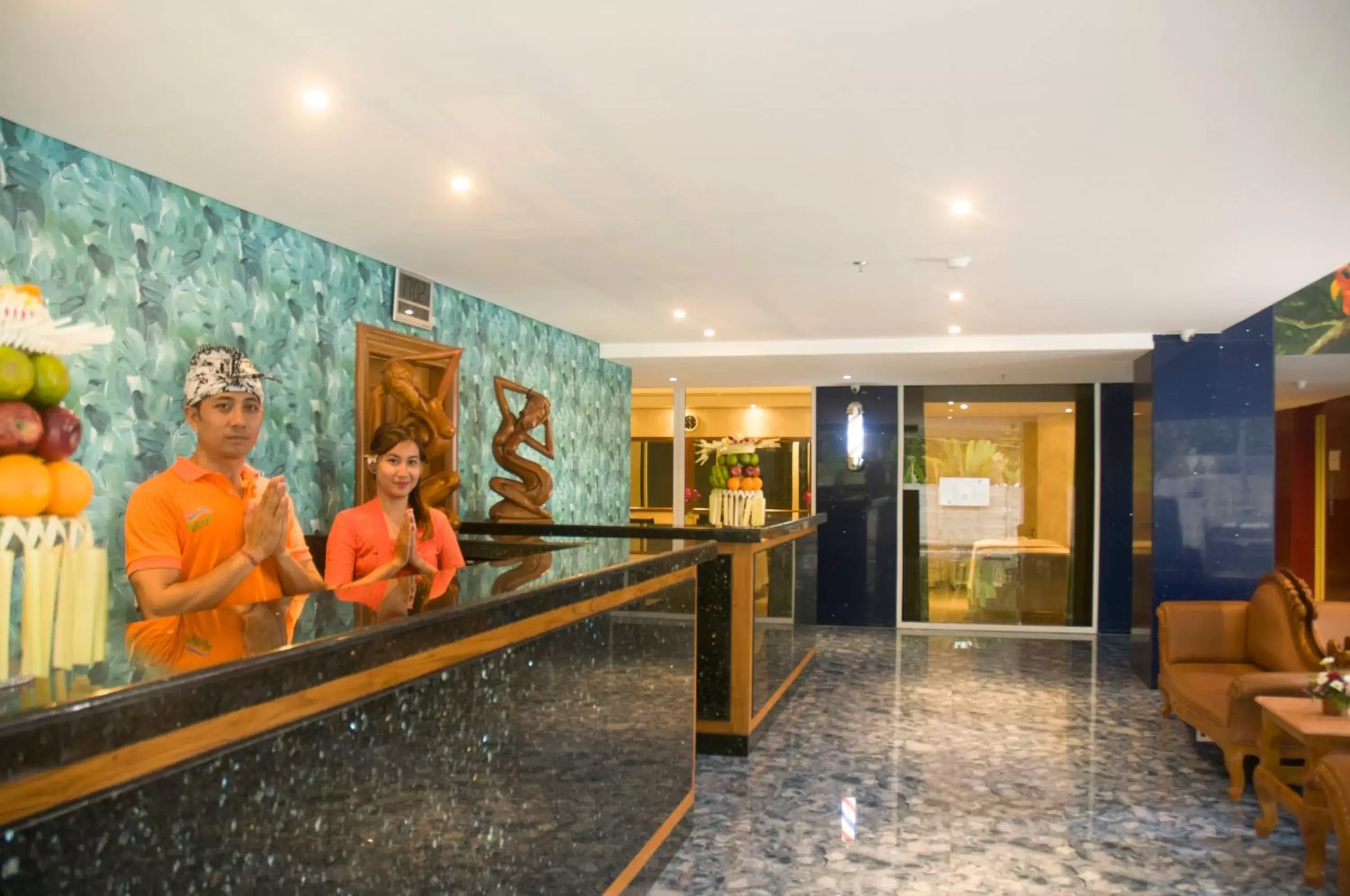 Lobby or reception in Sulis Beach Hotel & Spa Lobby or reception in Sulis Beach Hotel & Spa