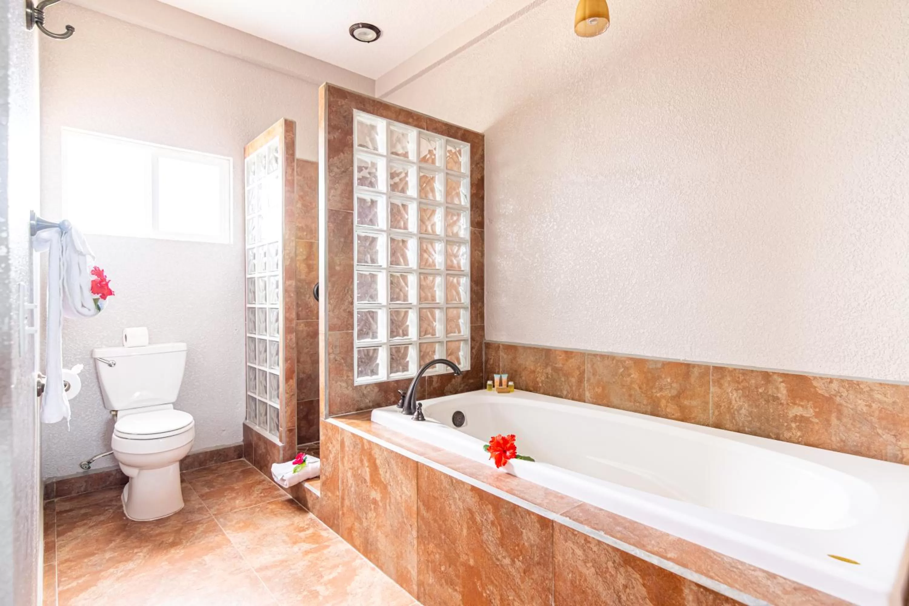 Shower in Lighthouse Beach Villas