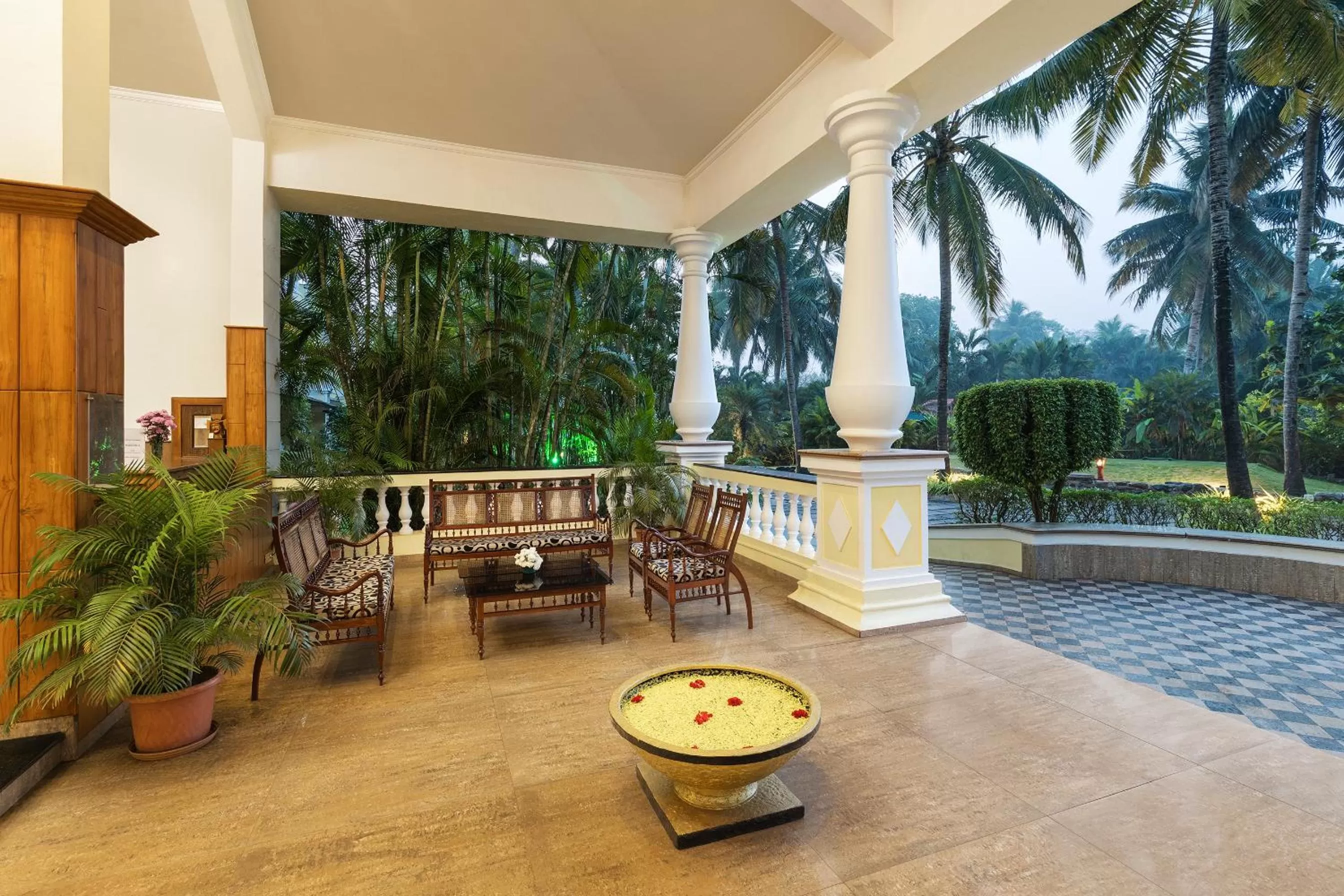 Patio in Fortune Resort Benaulim Goa - Member ITC Hotels' Group