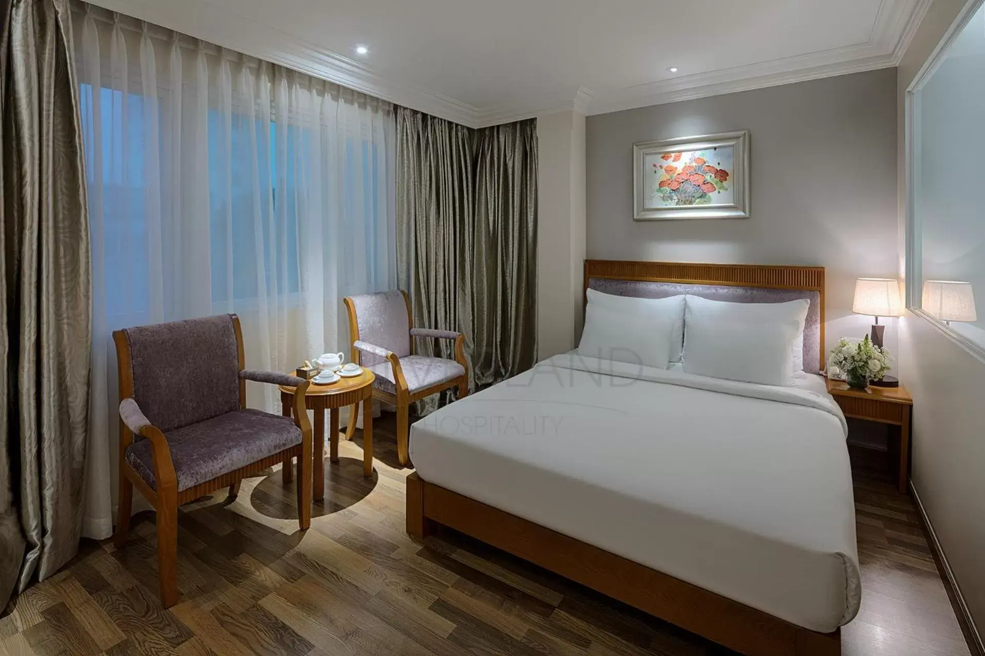 Bed in Silverland Sil Hotel & Spa