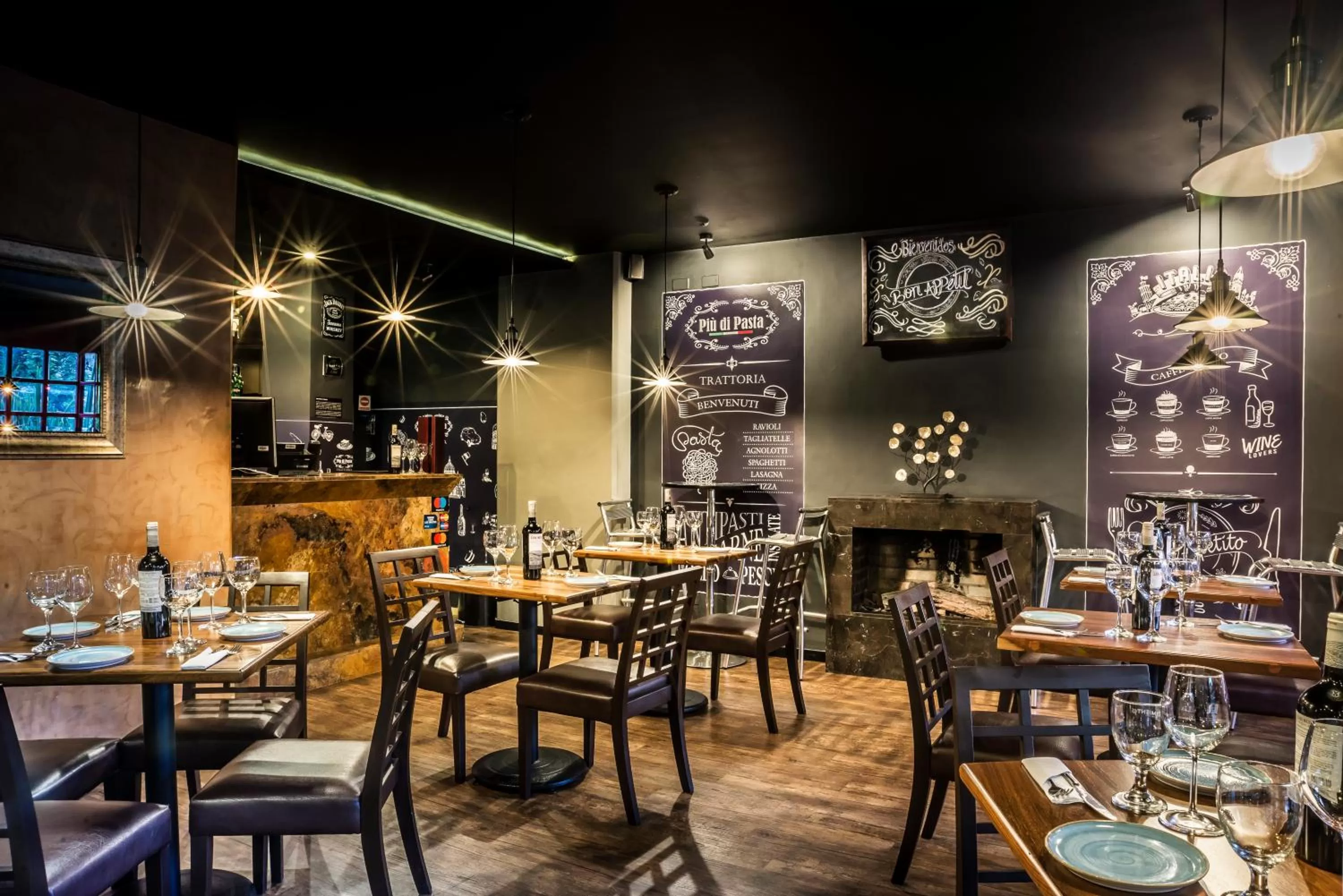 Restaurant/places to eat in Hotel Santa Barbara Real