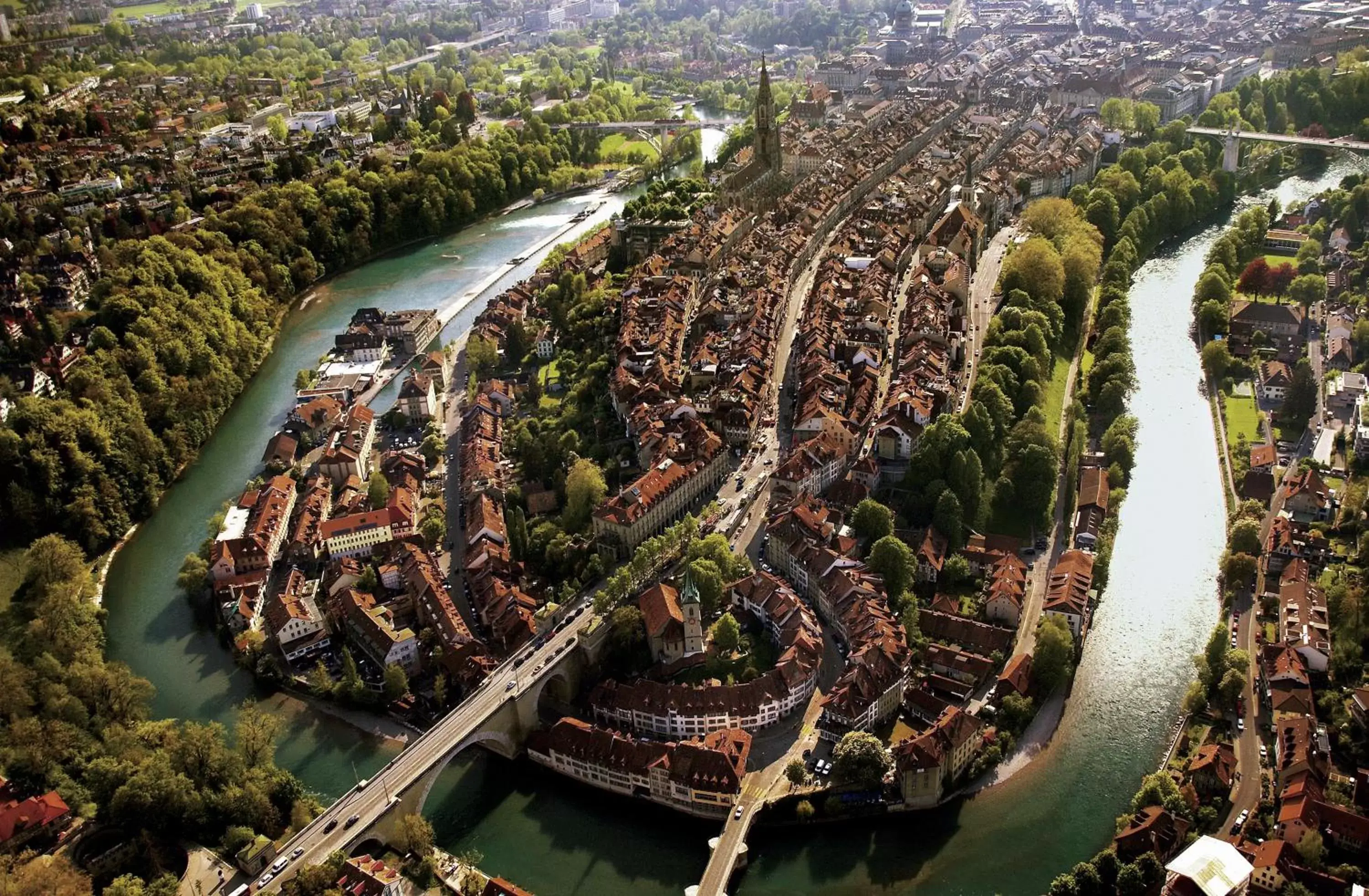 Area and facilities, Bird's-eye View in ibis budget Bern Expo