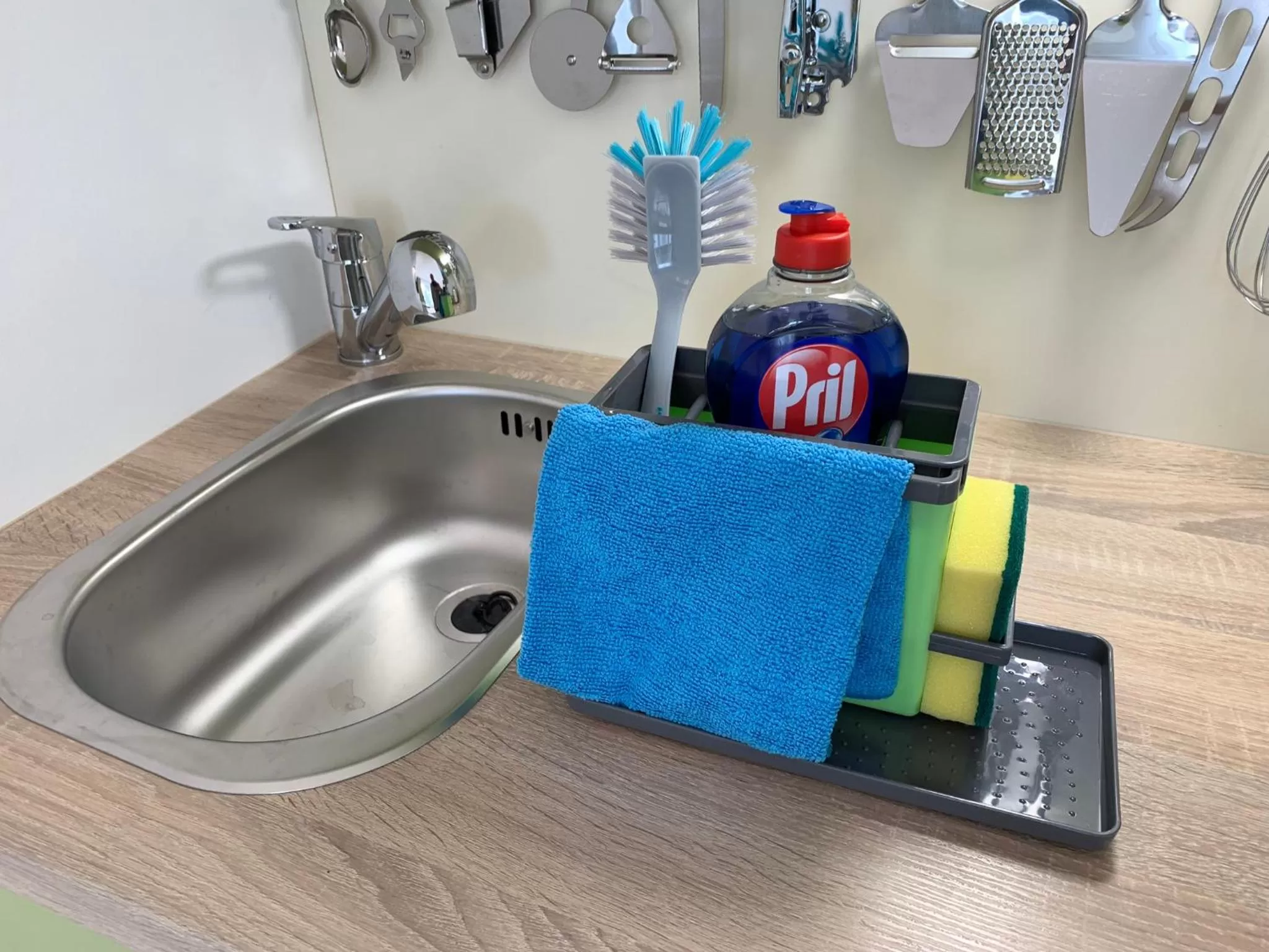 Kitchen or kitchenette in Park-Lodge Am Rohrbusch