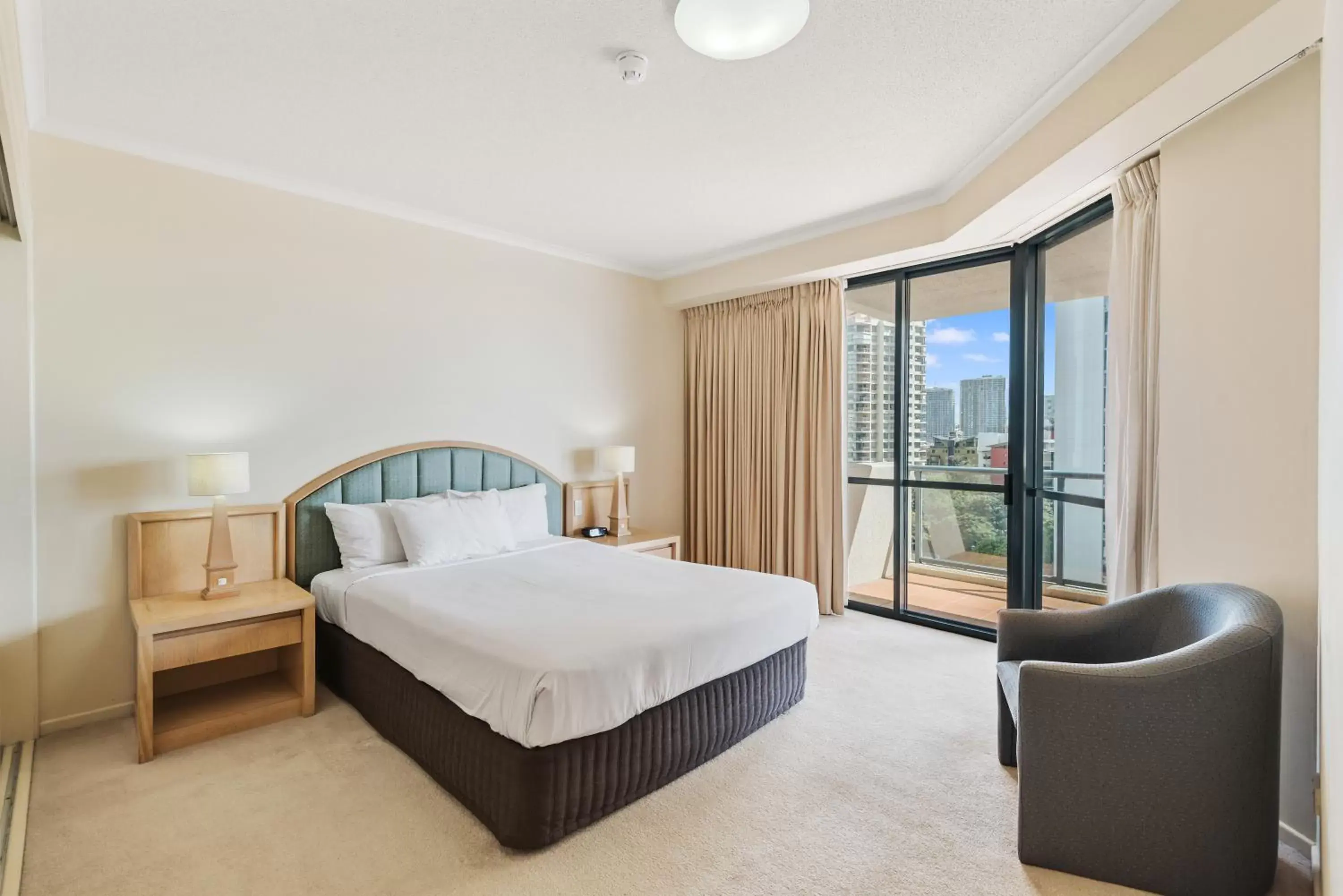 Bedroom in Central Dockside Apartment Hotel