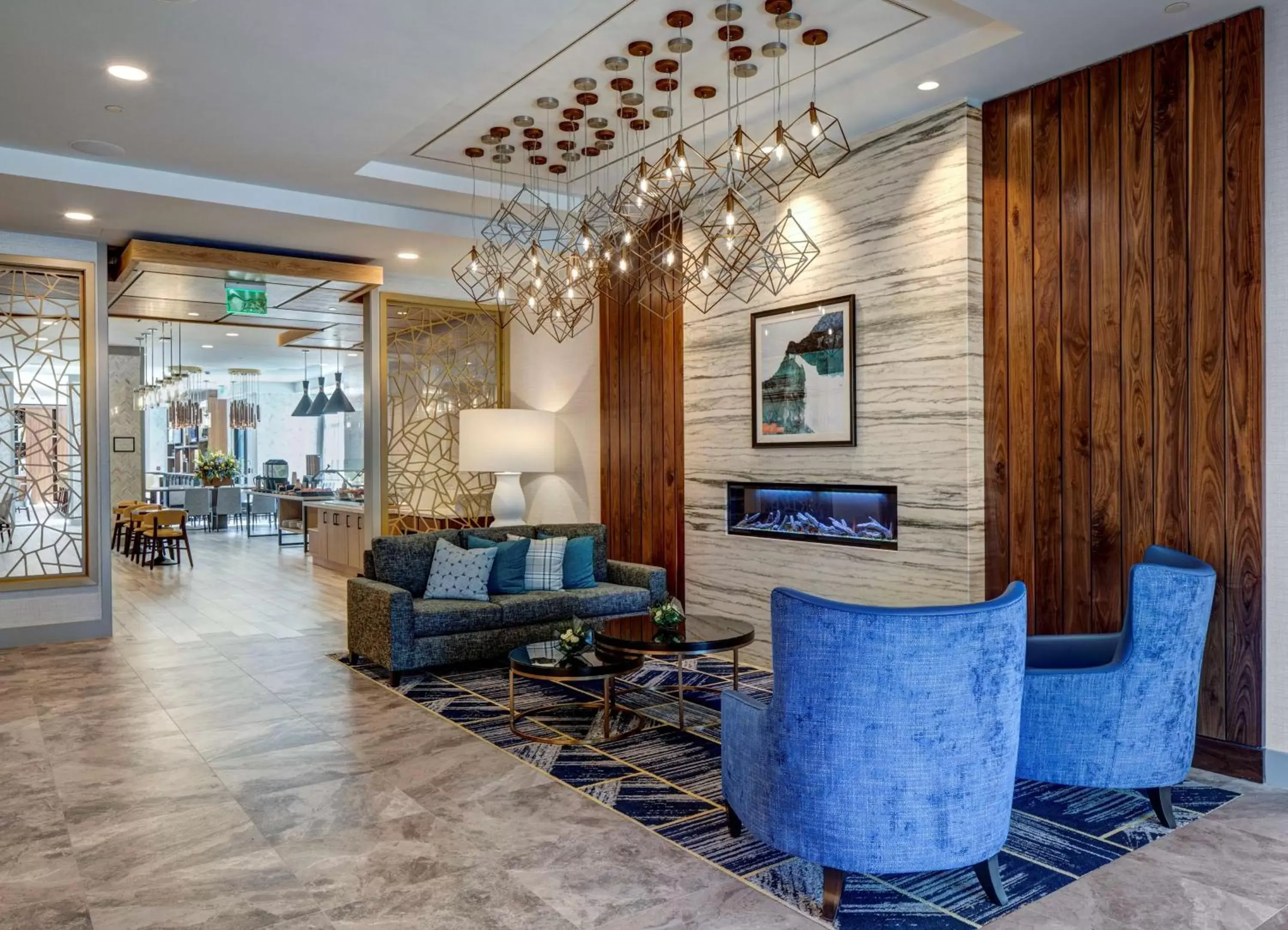 Lobby or reception, Seating Area in Hilton Garden Inn Wilsonville Portland