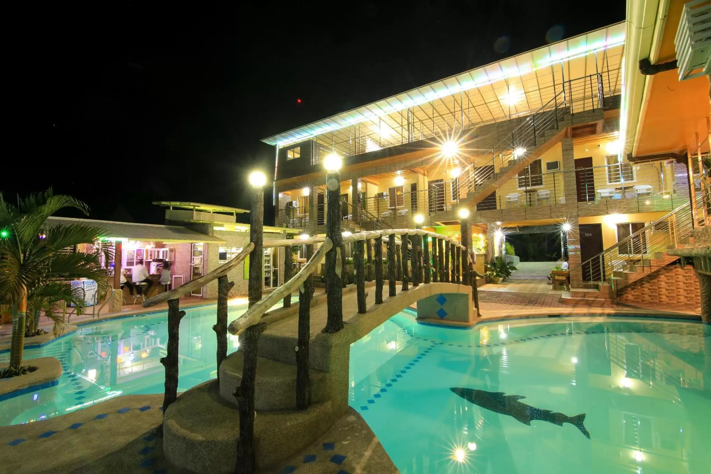 Night, Swimming Pool in GingGing Hotel And Resort