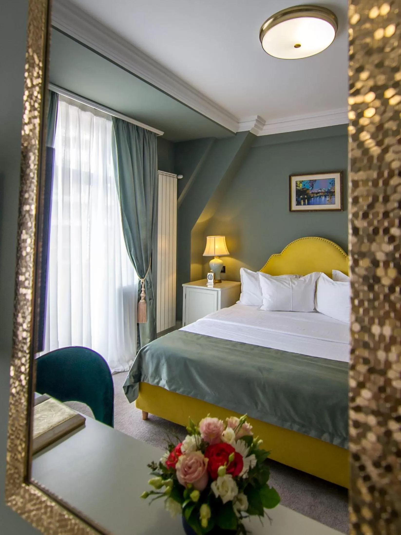 Bed in Hotel Lido by Phoenicia