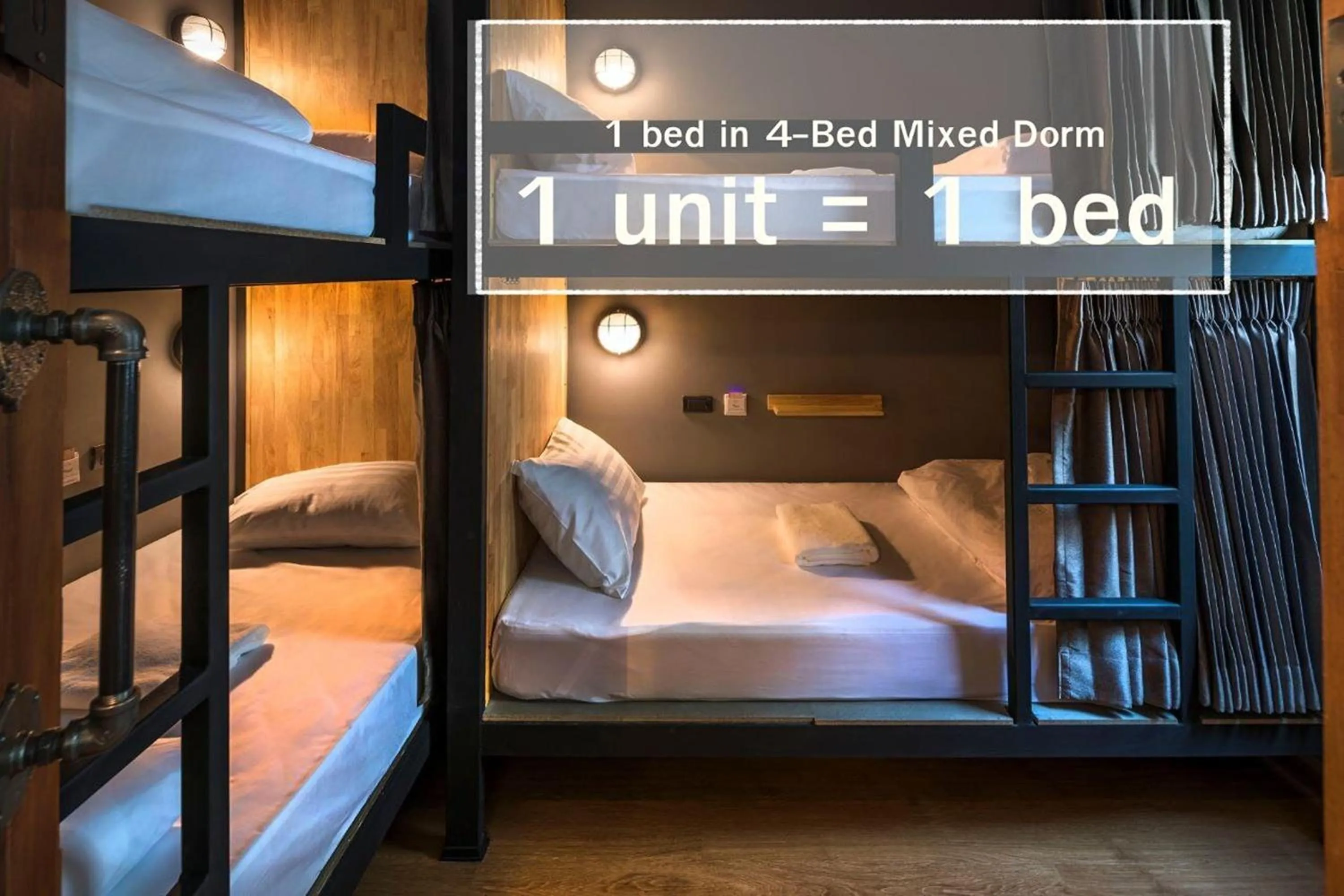 Bed in Timber Hostel