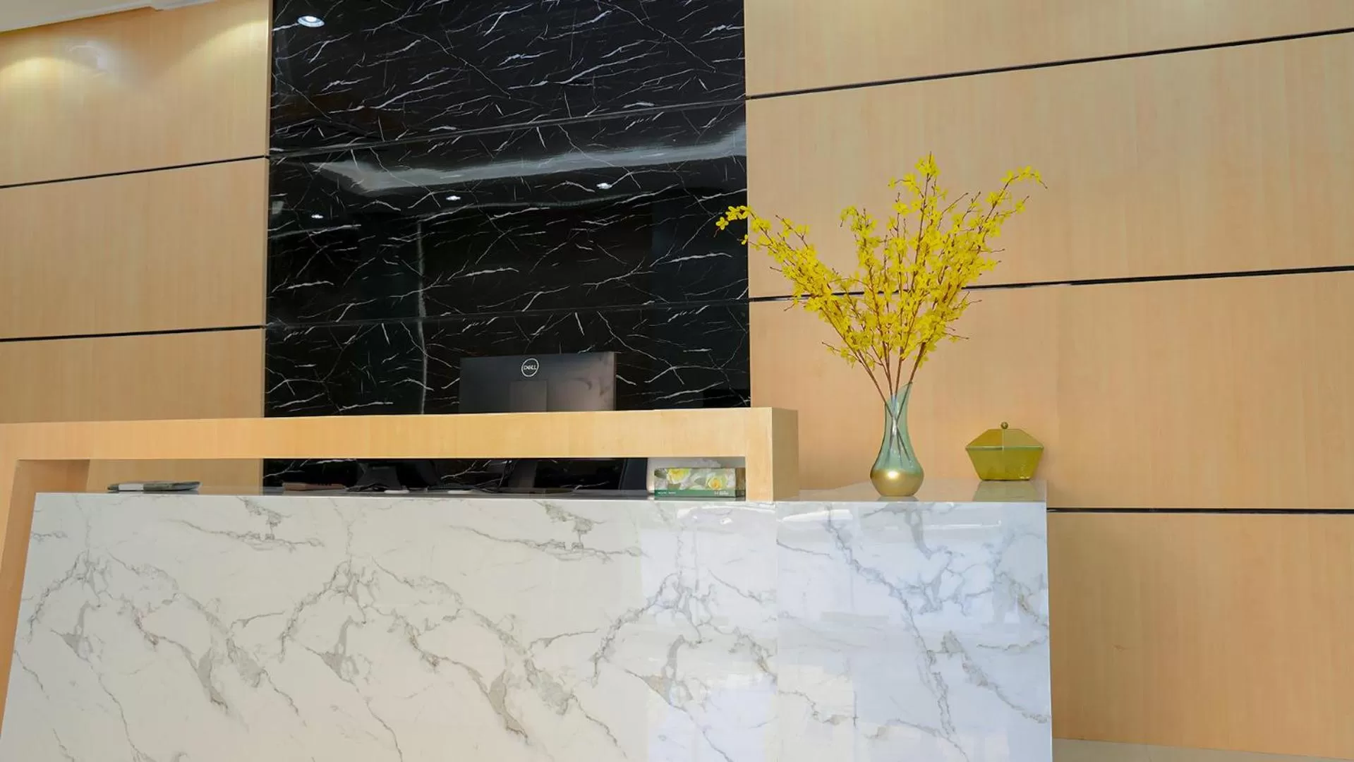 Lobby or reception in BHomed Salmiya