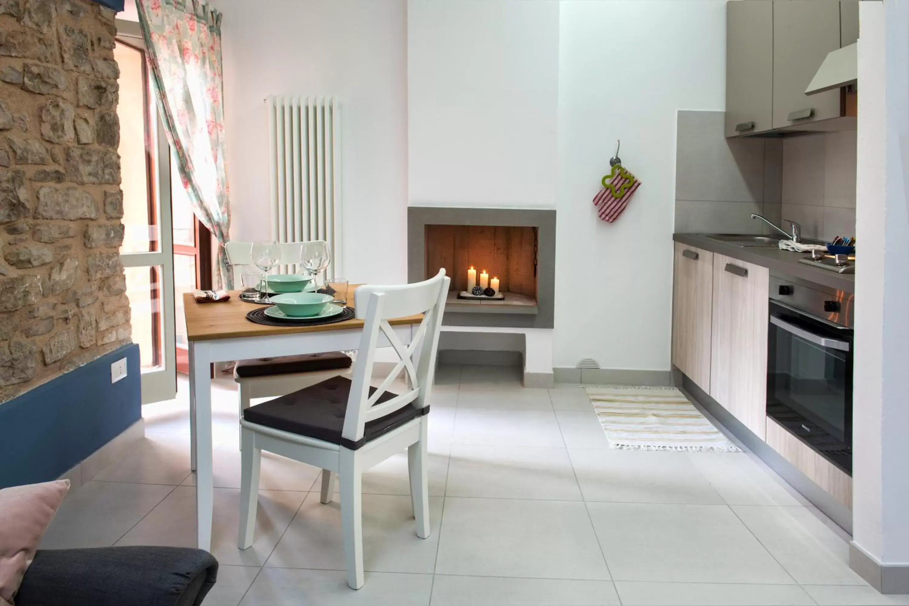 Kitchen or kitchenette, Dining Area in La Residenza Dei Cappuccini