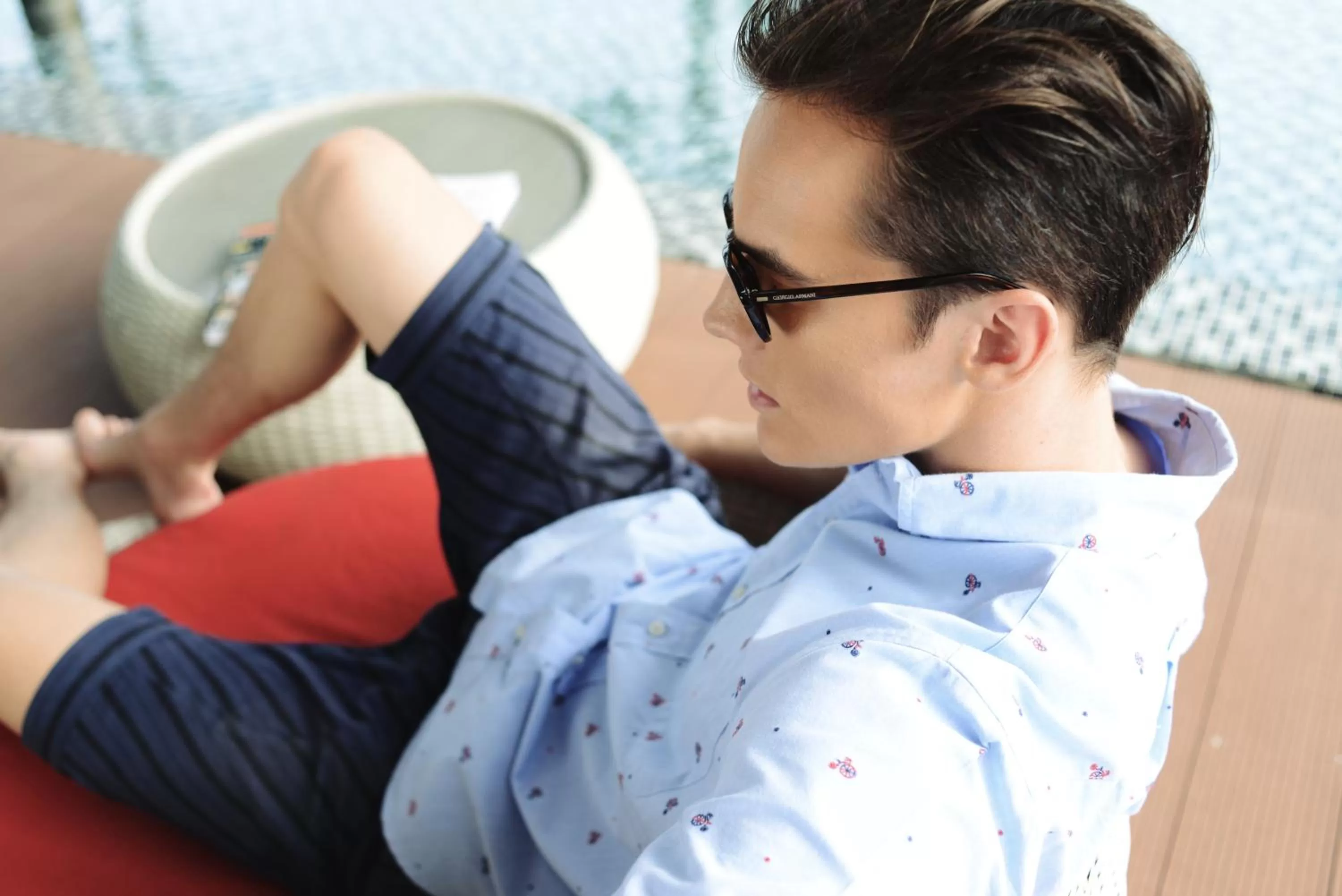 People in Morrissey Hotel