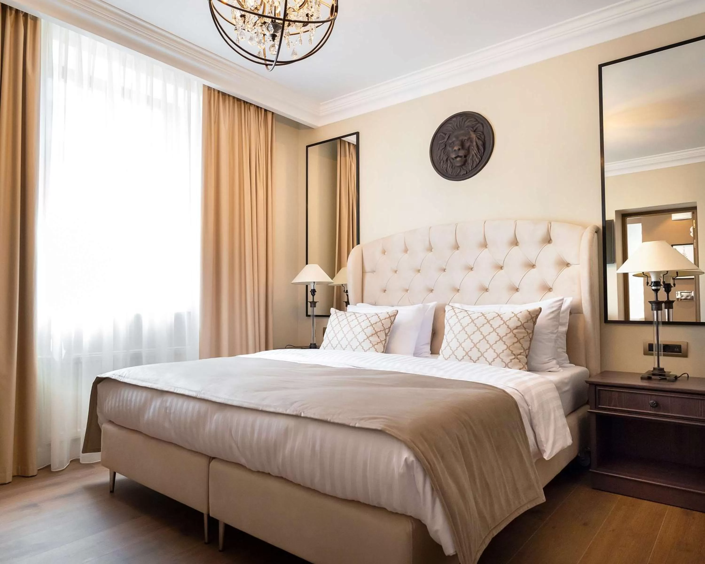 Executive Apartment with King Bed and City View in Best Western Plus Market Square Lviv